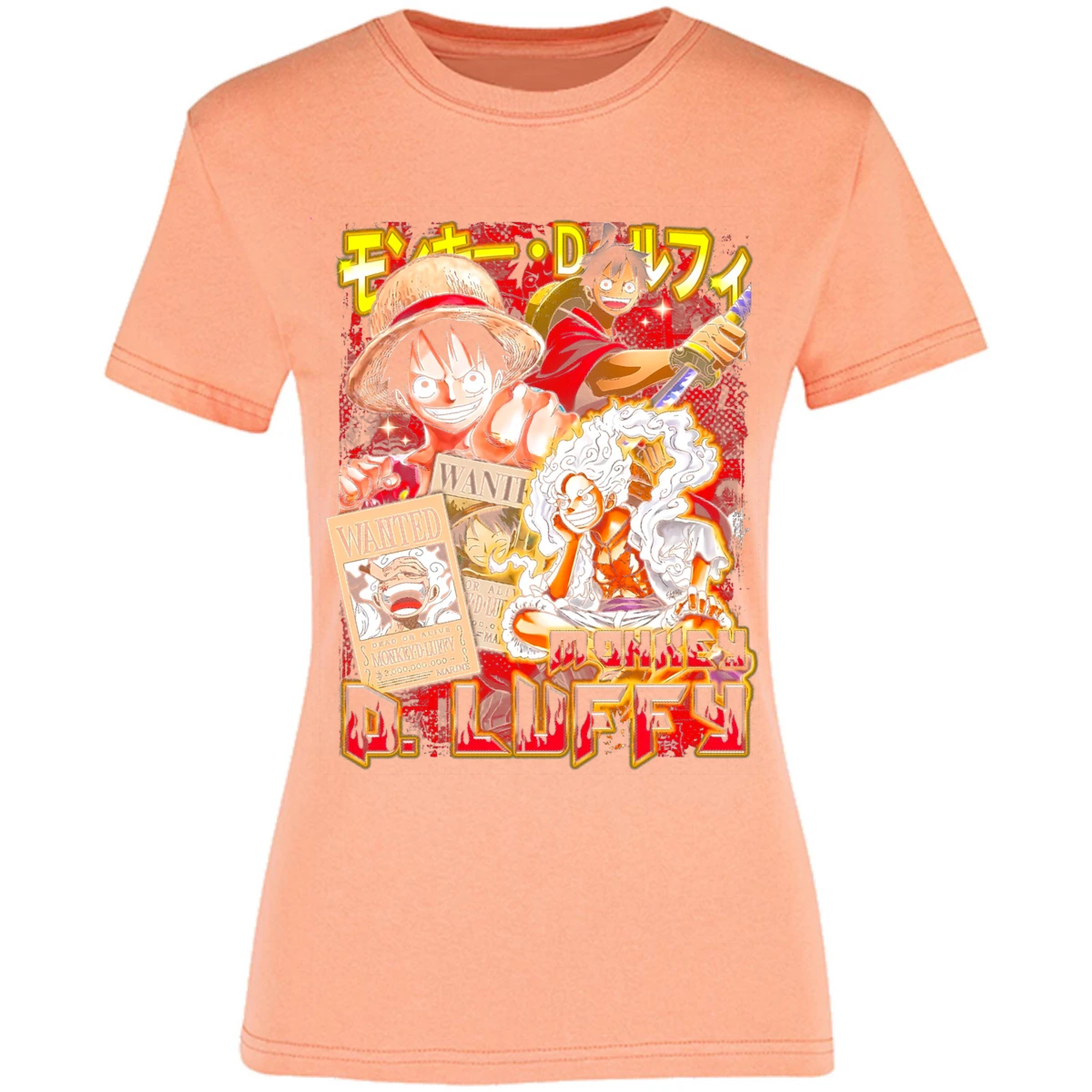 Blusa One Piece Monkey D Luffy Blusa para Mujer 1