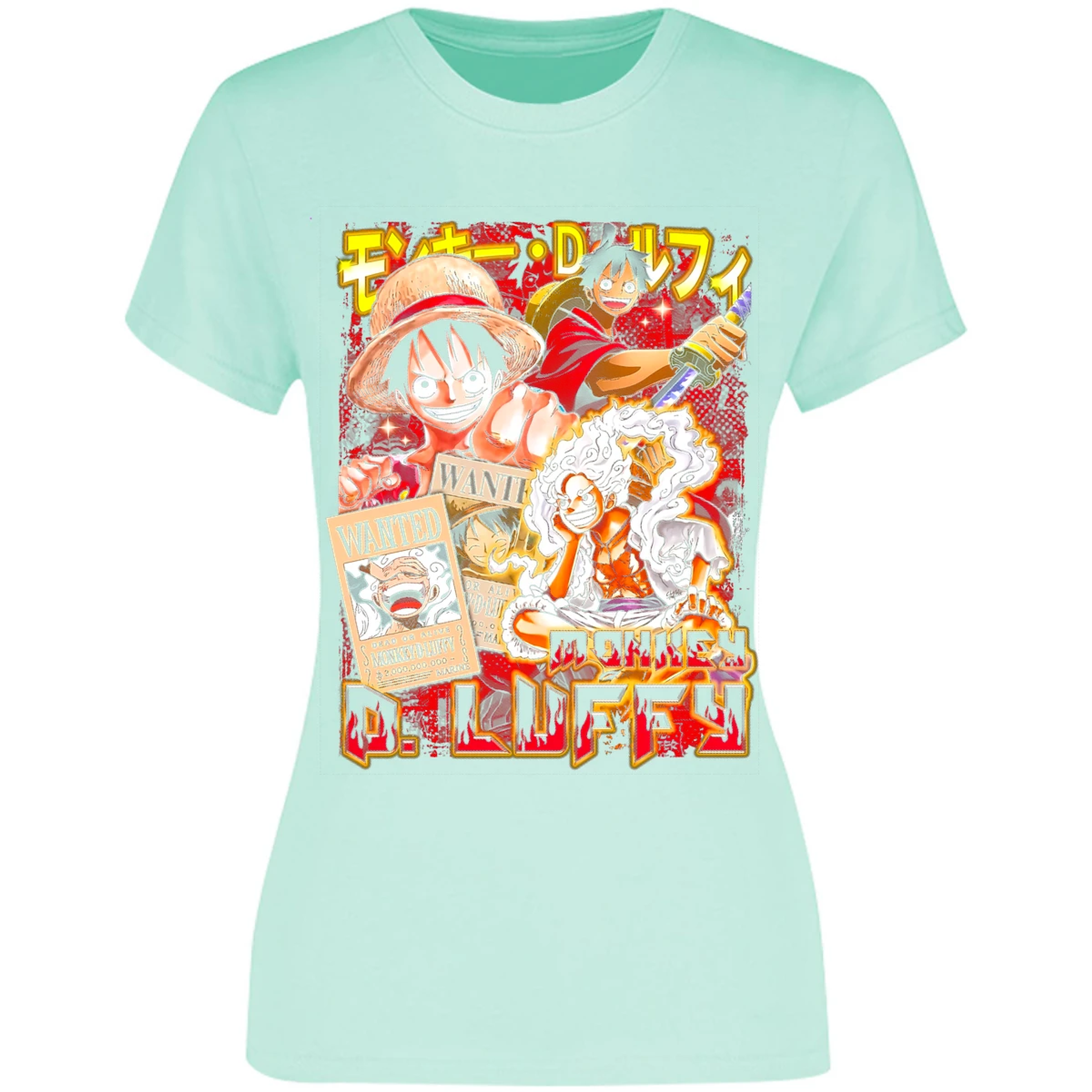Blusa One Piece Monkey D Luffy Blusa para Mujer 7