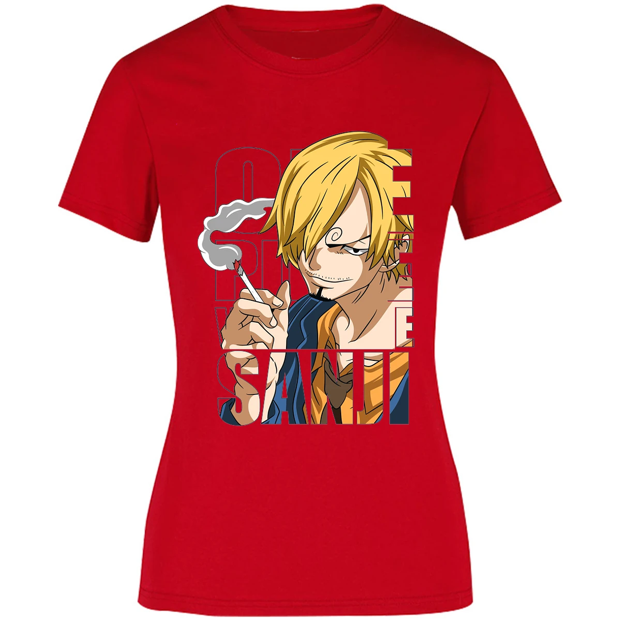 Blusa One Piece Sanji 2 Blusa para Mujer 6