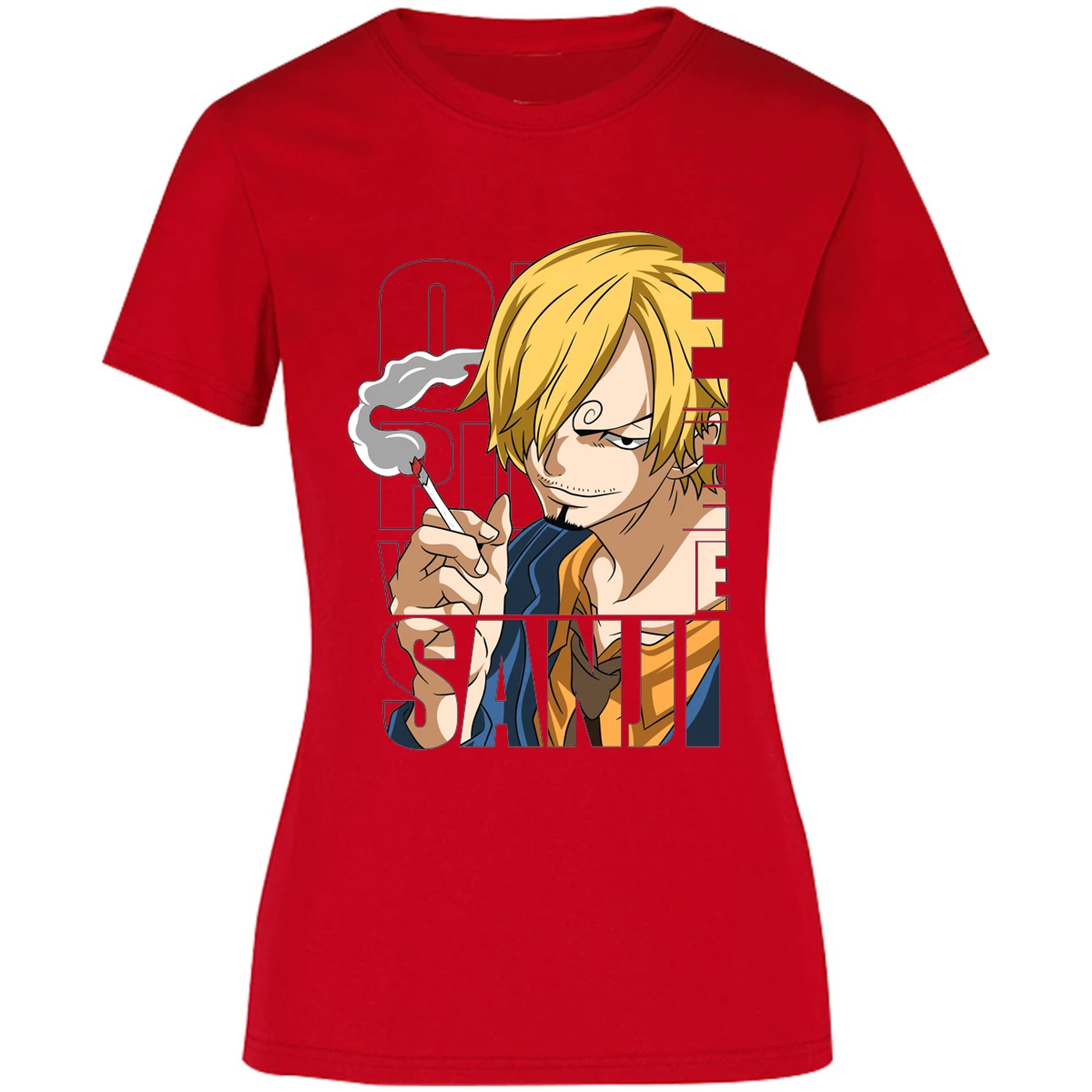 Blusa One Piece Sanji 2 Blusa para Mujer 6