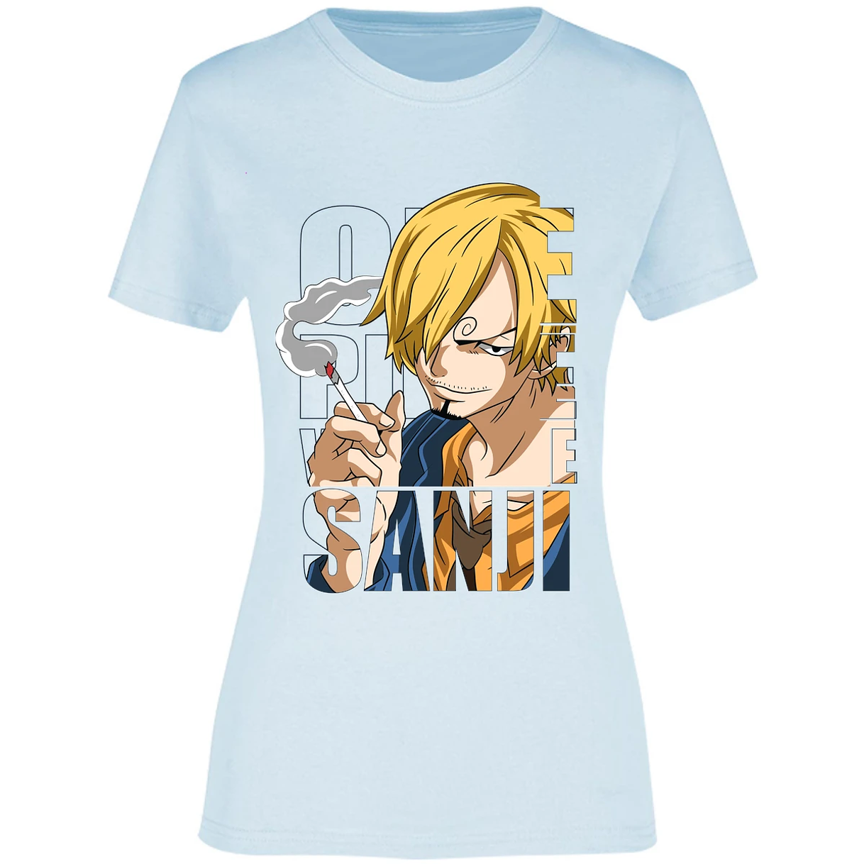 Blusa One Piece Sanji 2 Blusa para Mujer 7