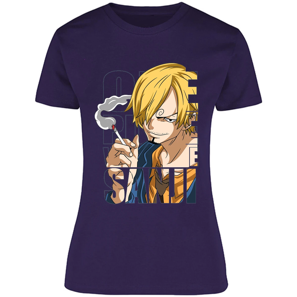Blusa One Piece Sanji 2 Blusa para Mujer 12