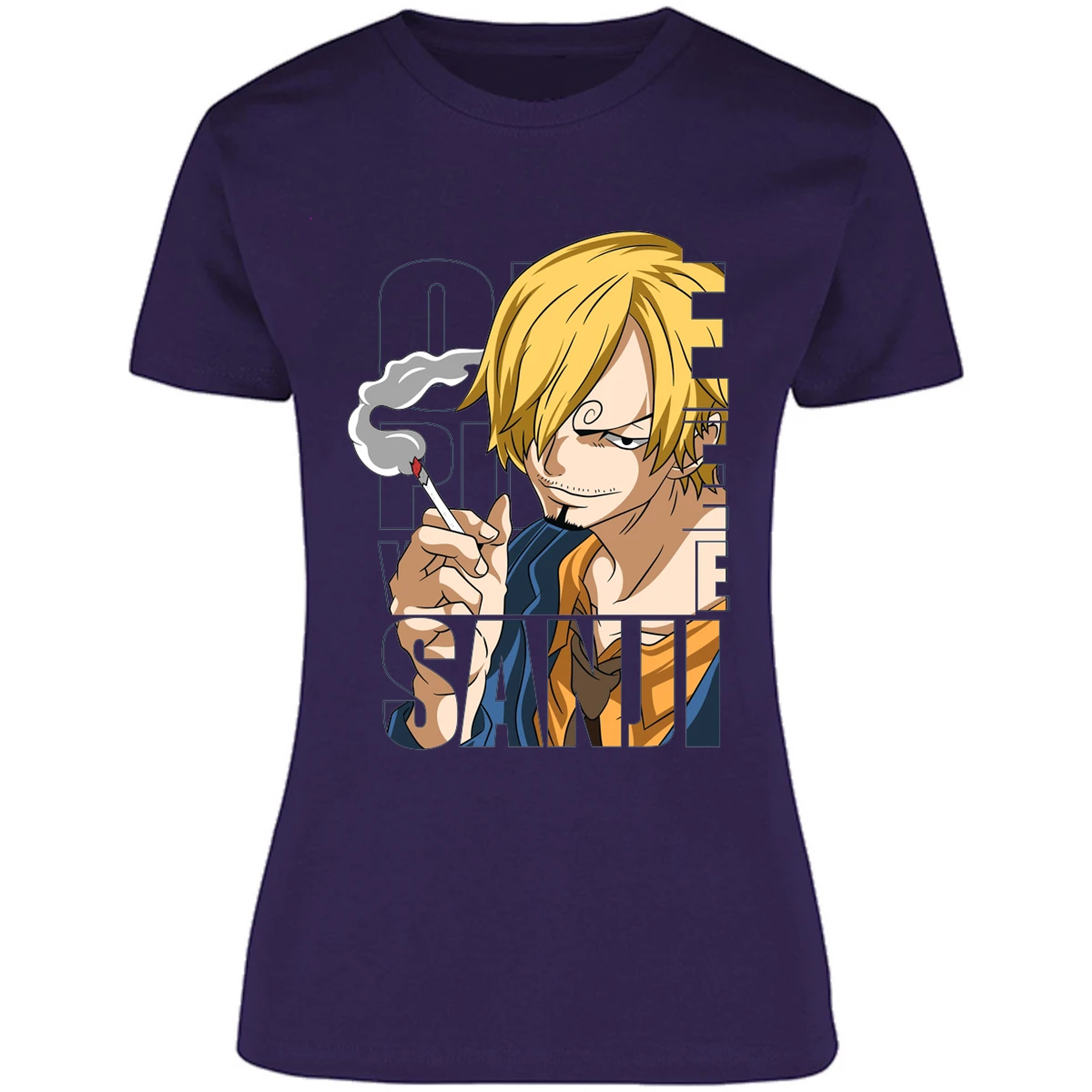 Blusa One Piece Sanji 2 Blusa para Mujer 12