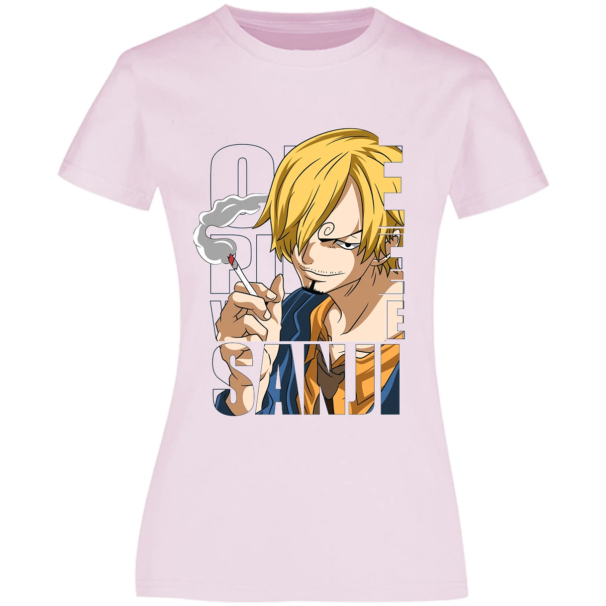 Blusa One Piece Sanji 2 Blusa para Mujer 13