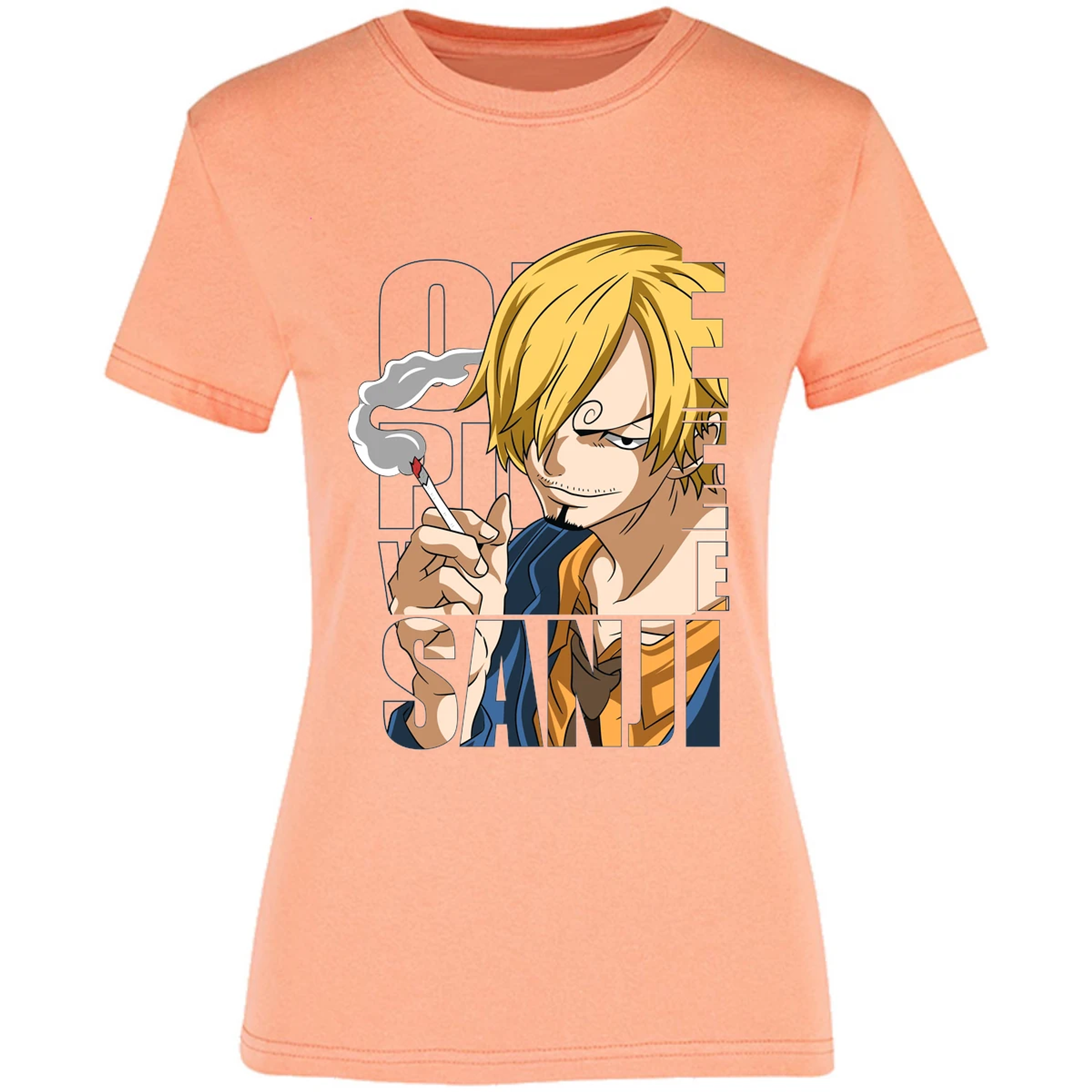 Blusa One Piece Sanji 2 Blusa para Mujer 14