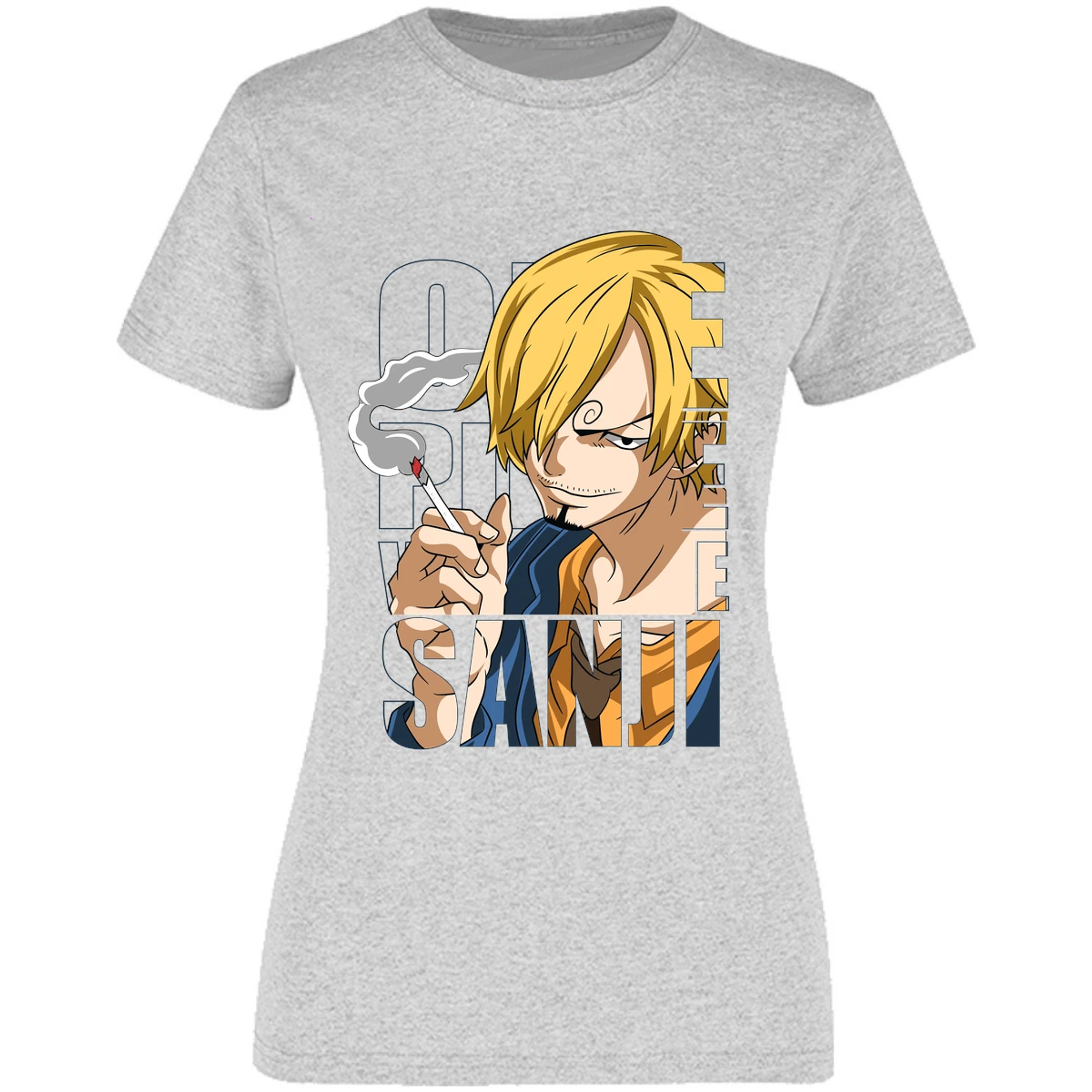 Blusa One Piece Sanji 2 Blusa para Mujer 15