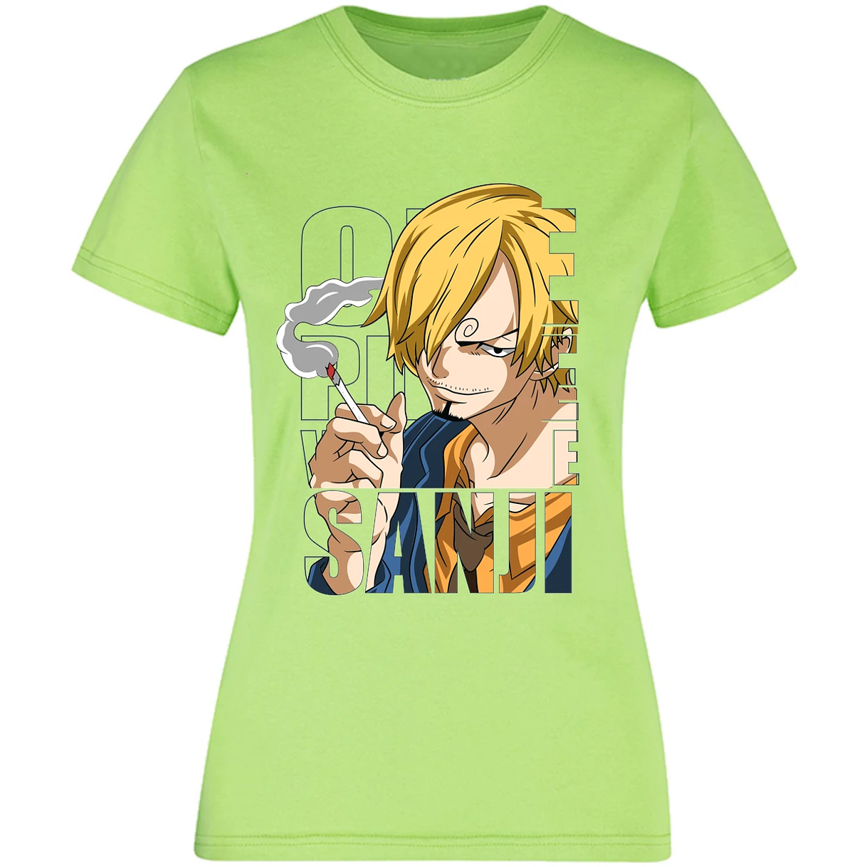 Blusa One Piece Sanji 2 Blusa para Mujer 17