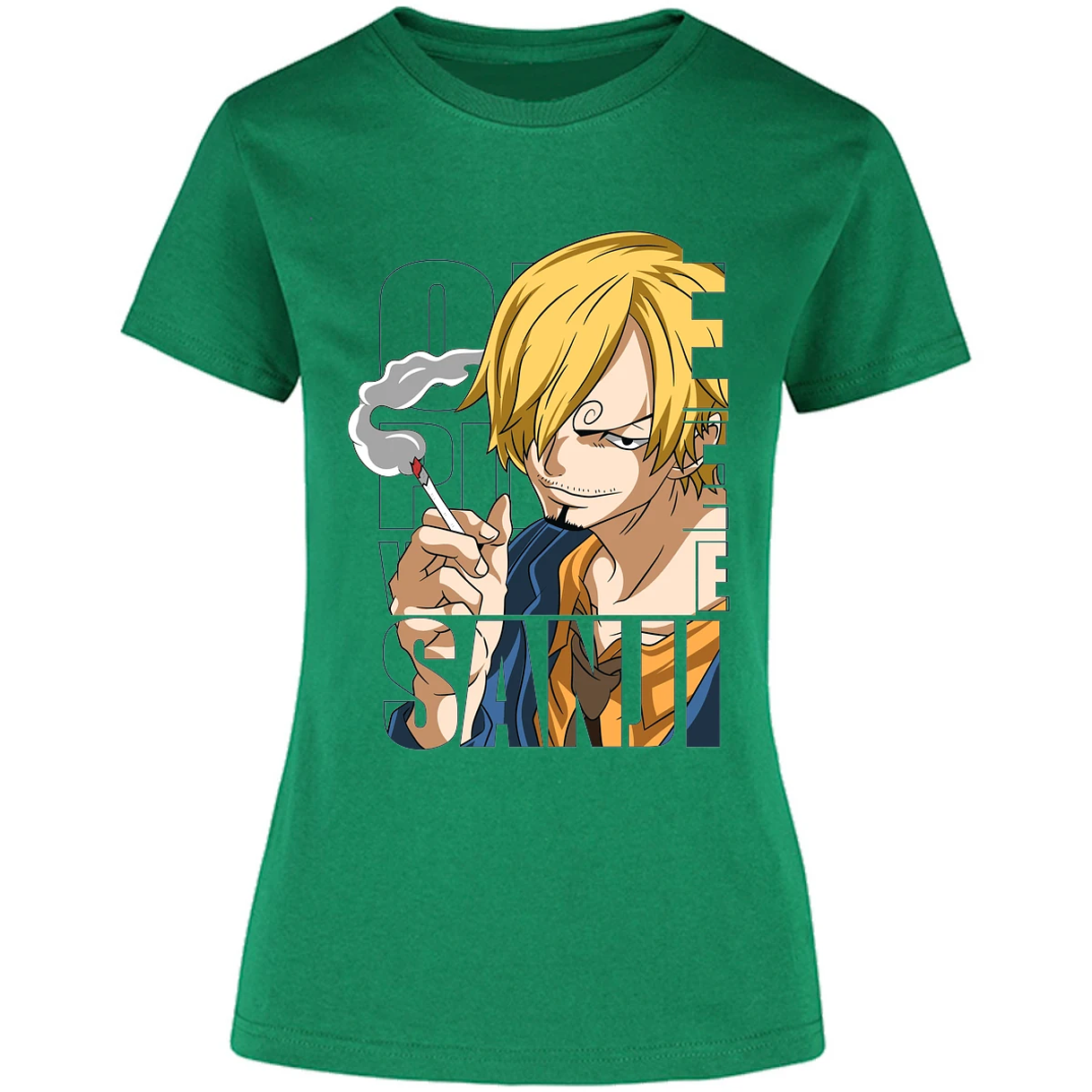 Blusa One Piece Sanji 2 Blusa para Mujer 18