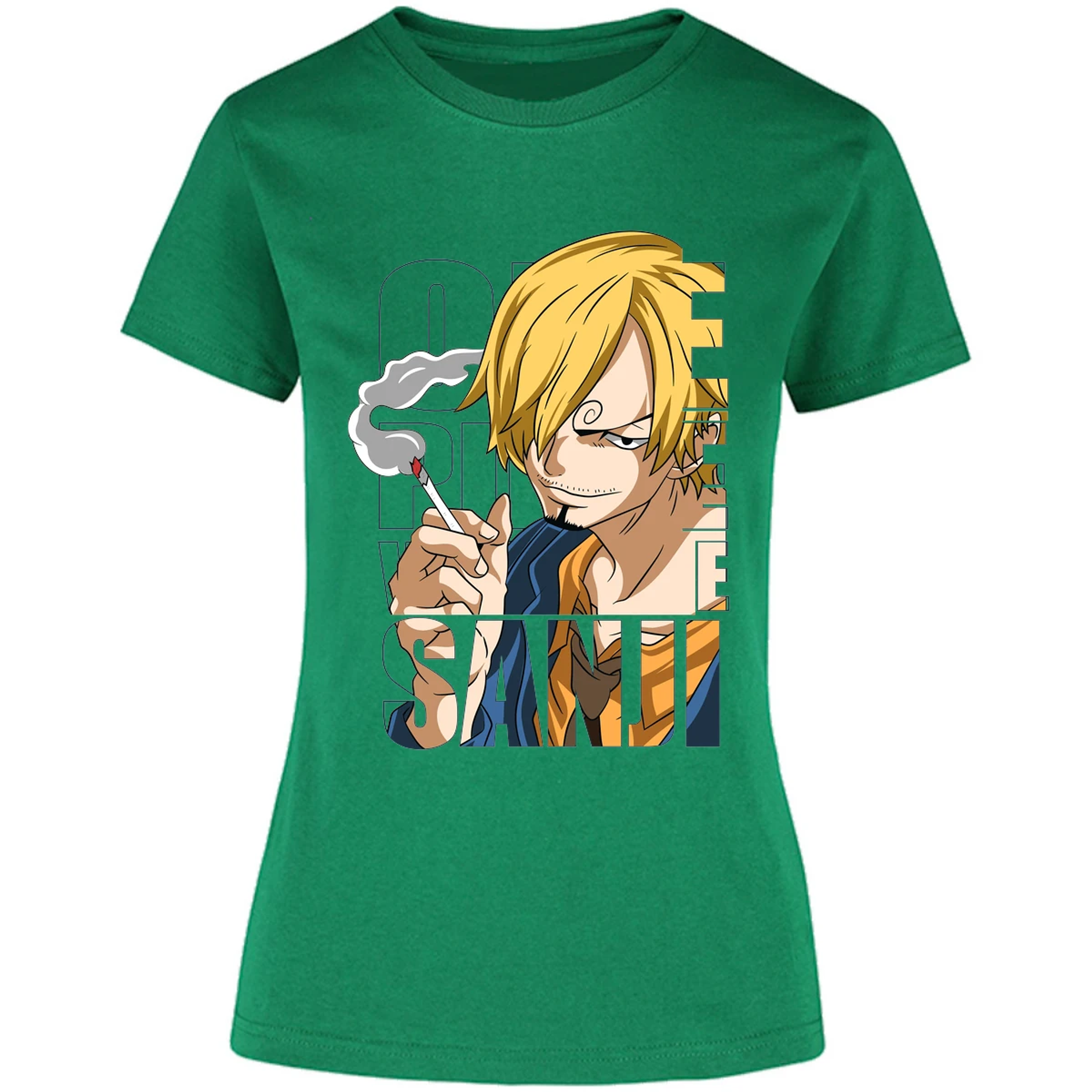 Blusa One Piece Sanji 2 Blusa para Mujer 18