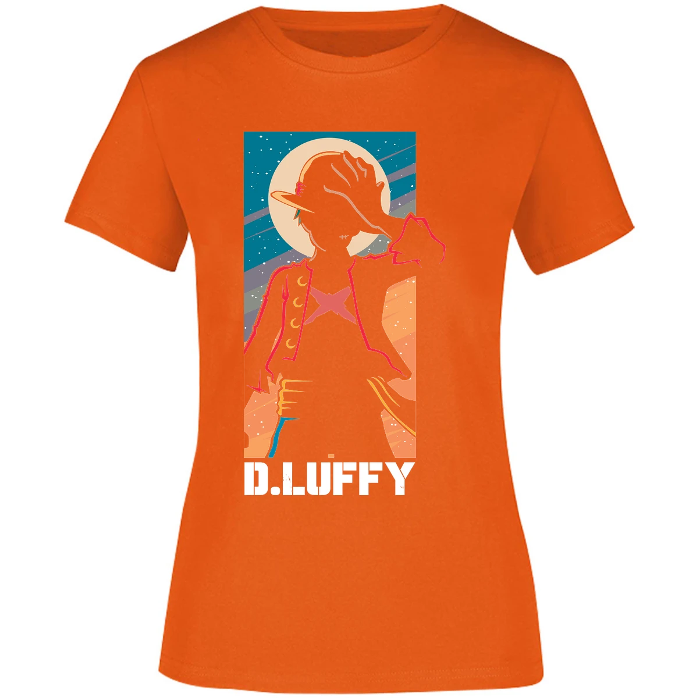 Blusa One Piece Anime Luffy Silueta Blusa para Mujer 4