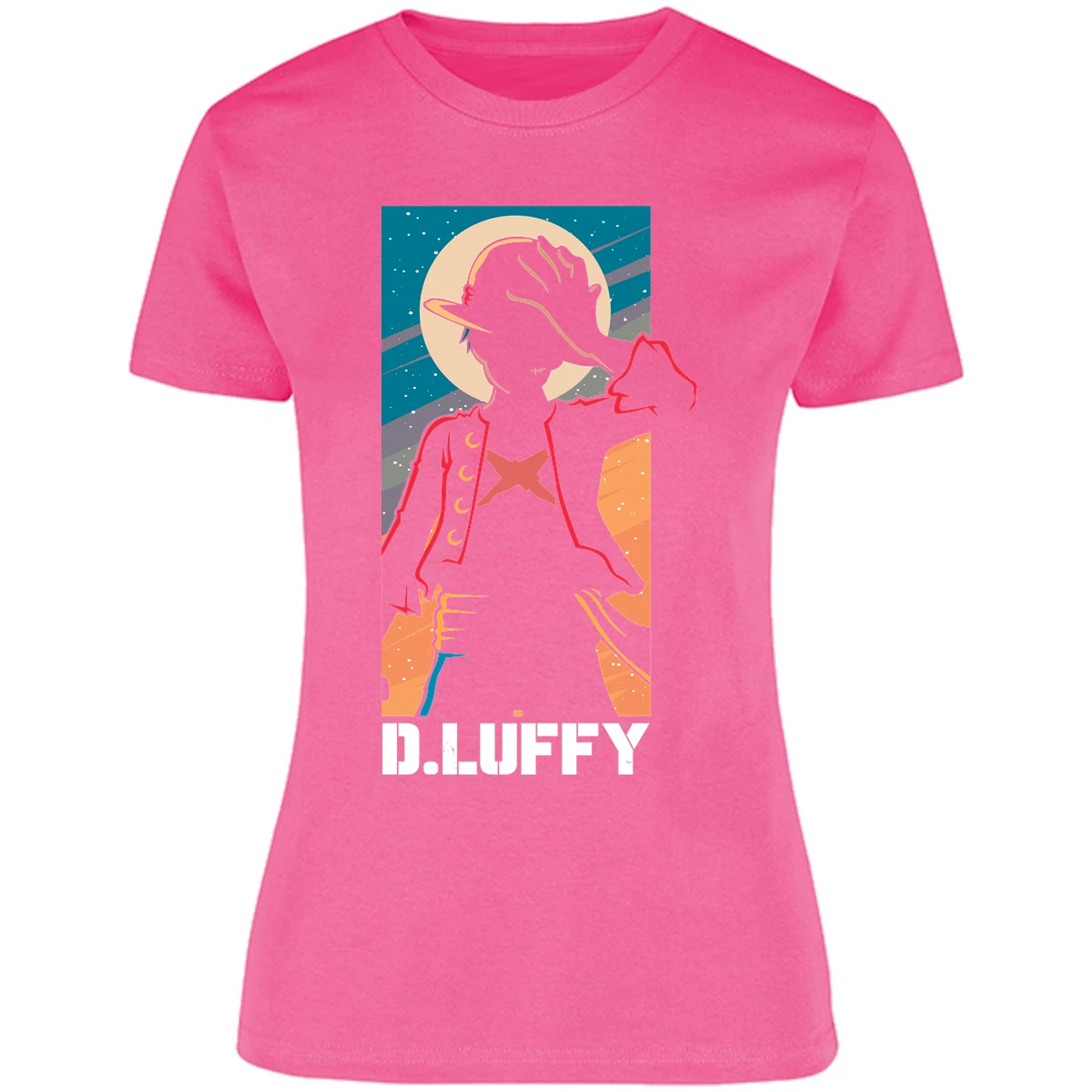 Blusa One Piece Anime Luffy Silueta Blusa para Mujer 8