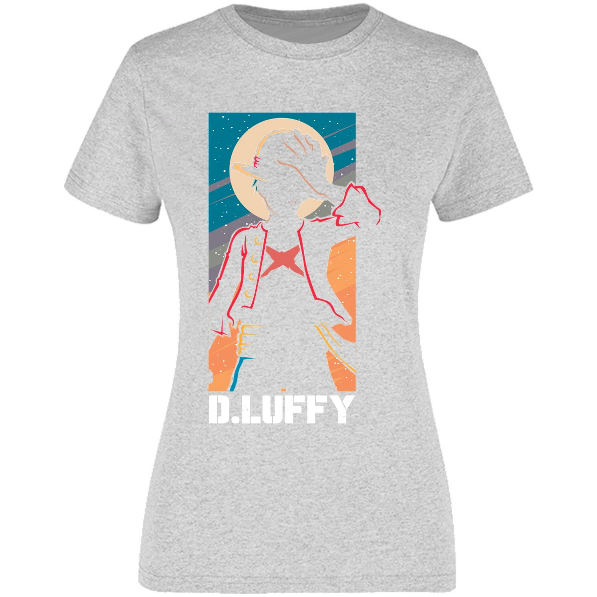 Blusa One Piece Anime Luffy Silueta Blusa para Mujer 11