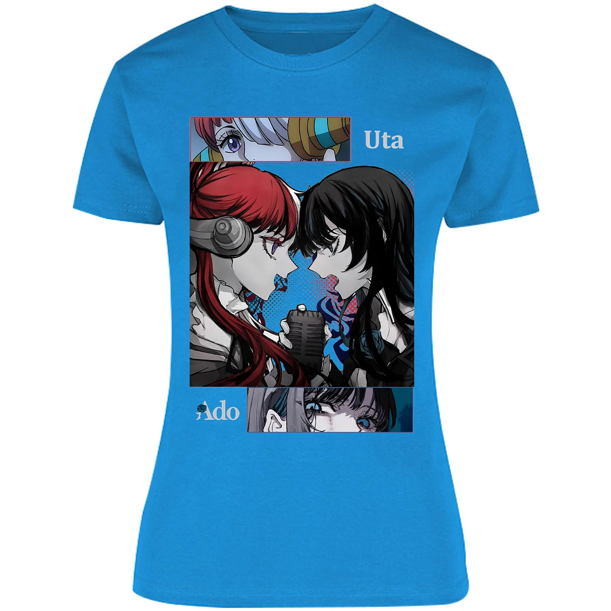 Blusa One Piece Uta Y Ado Blusa para Mujer 15