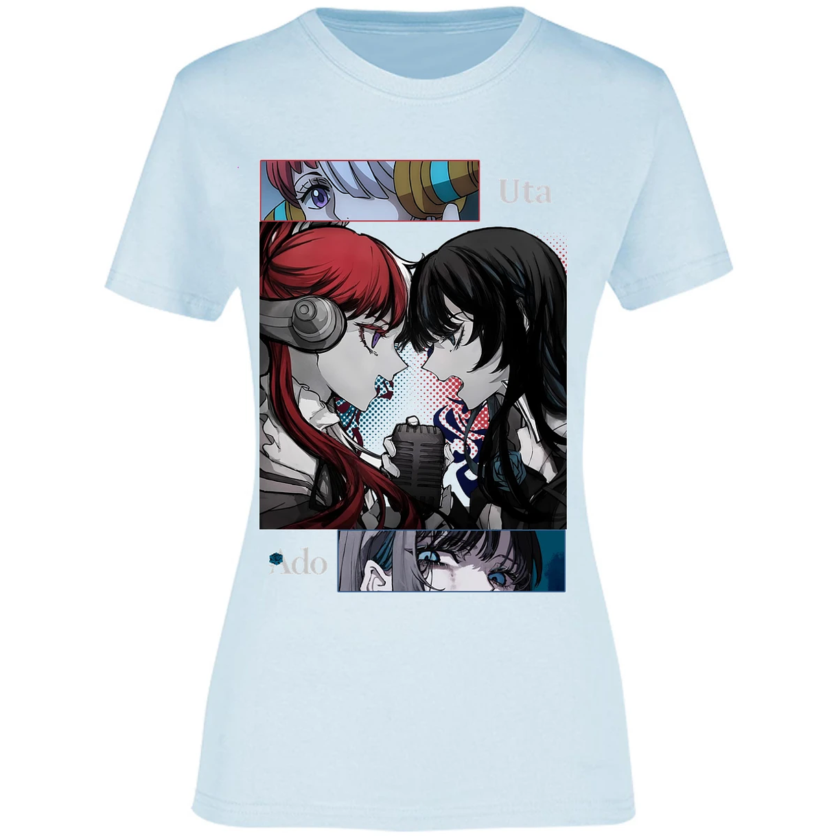 Blusa One Piece Uta Y Ado Blusa para Mujer 17