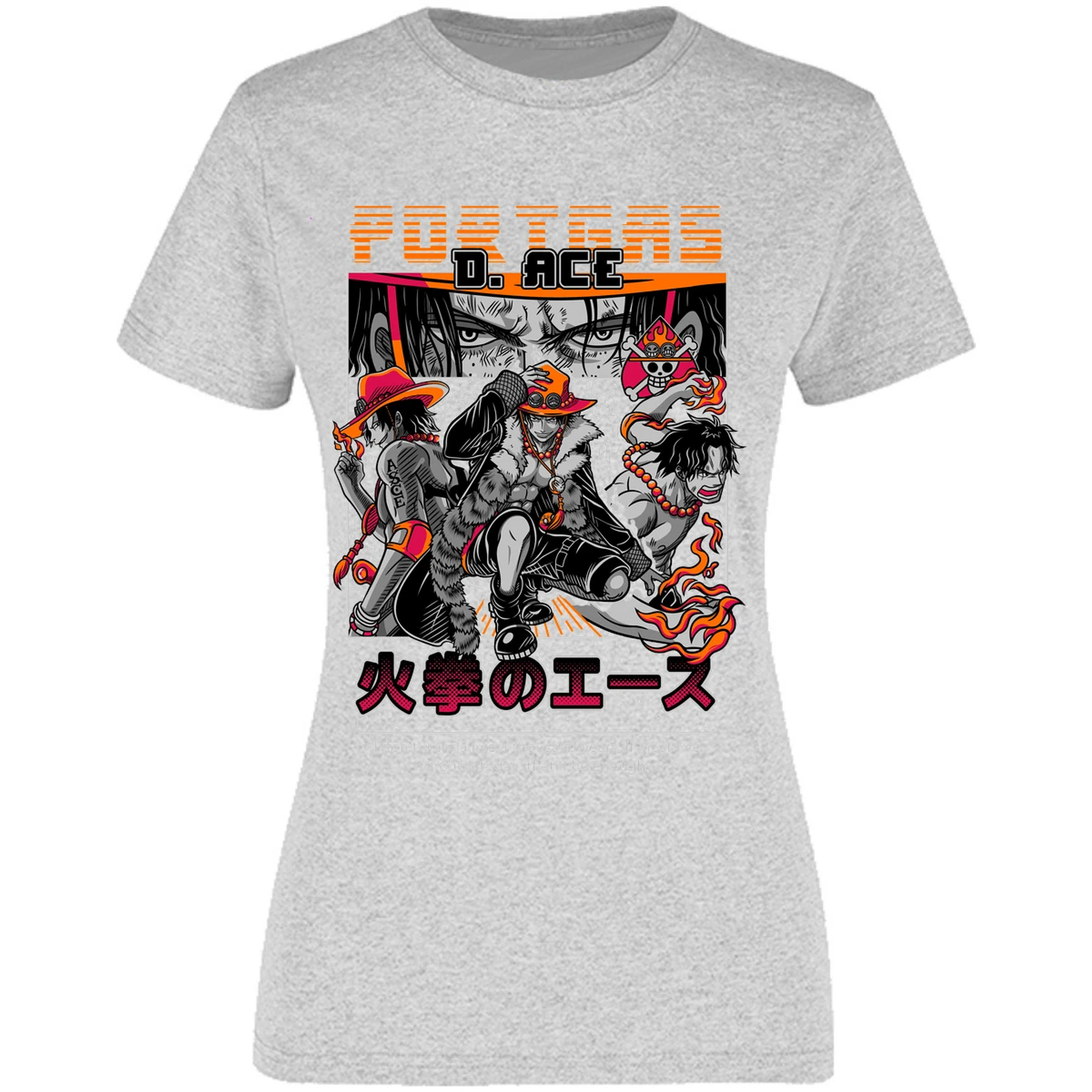 Blusa One Piece Portgas Blusa para Mujer 20