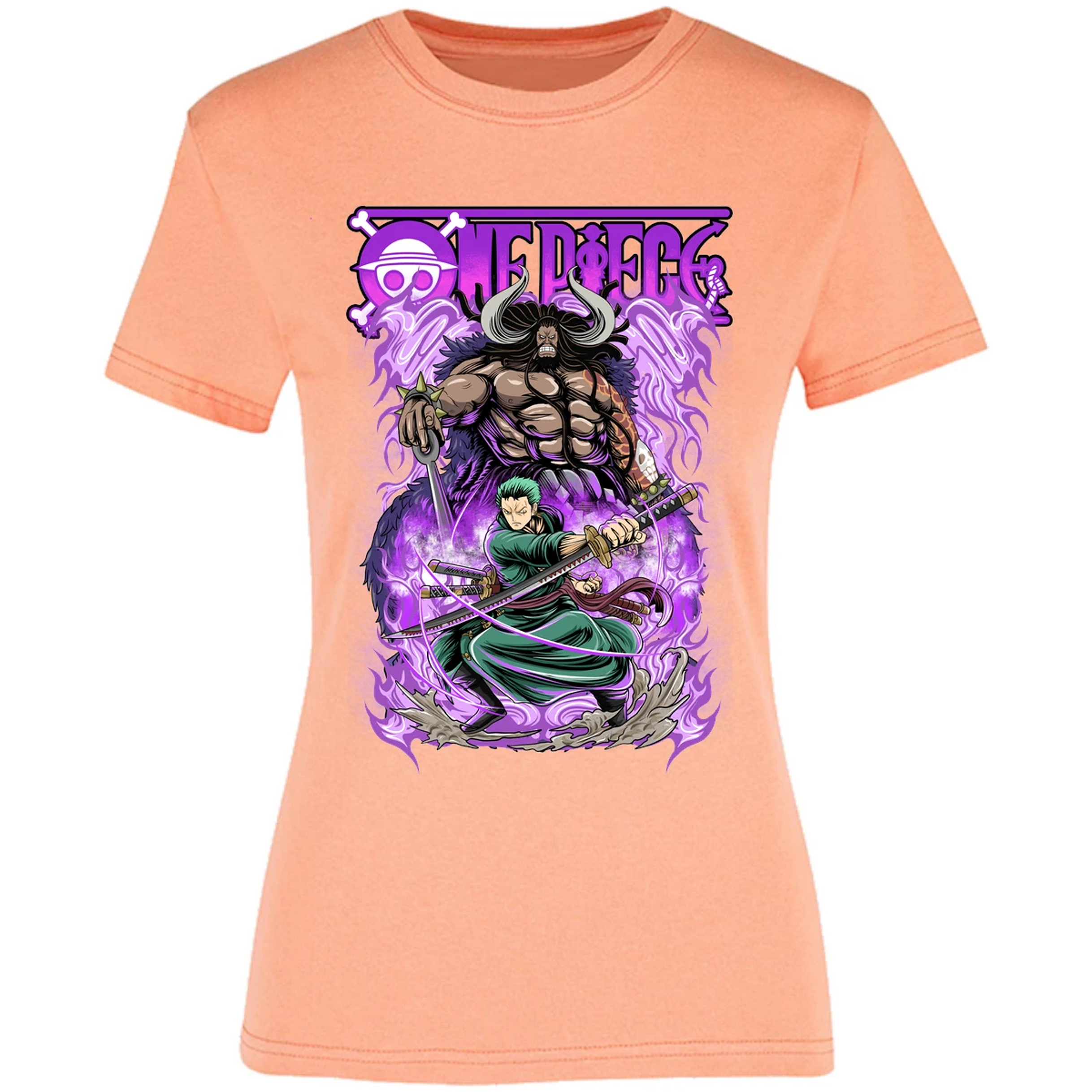 Blusa One Piece Kaido Vs Zoro Blusa para Mujer 14