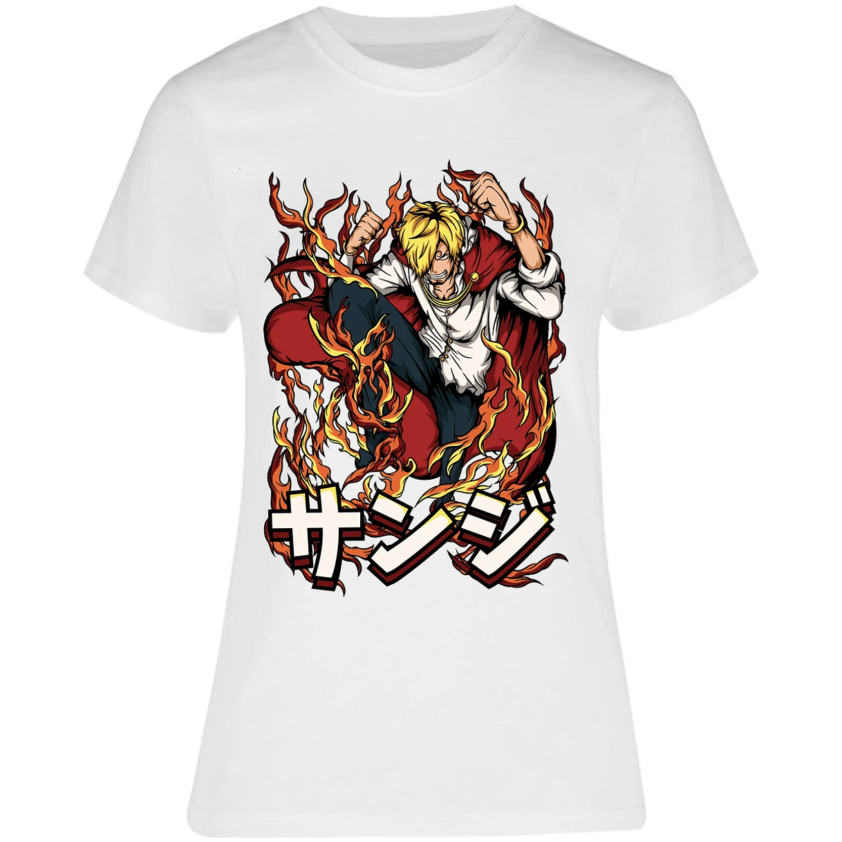 Blusa One Piece Sanji Blusa para Mujer 40