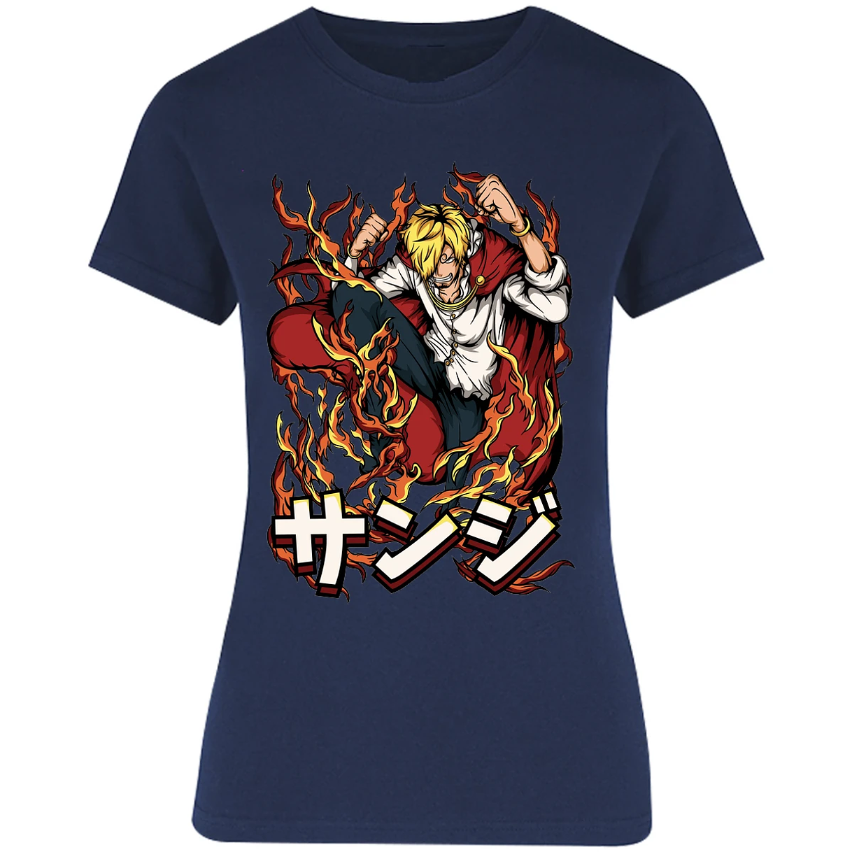 Blusa One Piece Sanji Blusa para Mujer 10