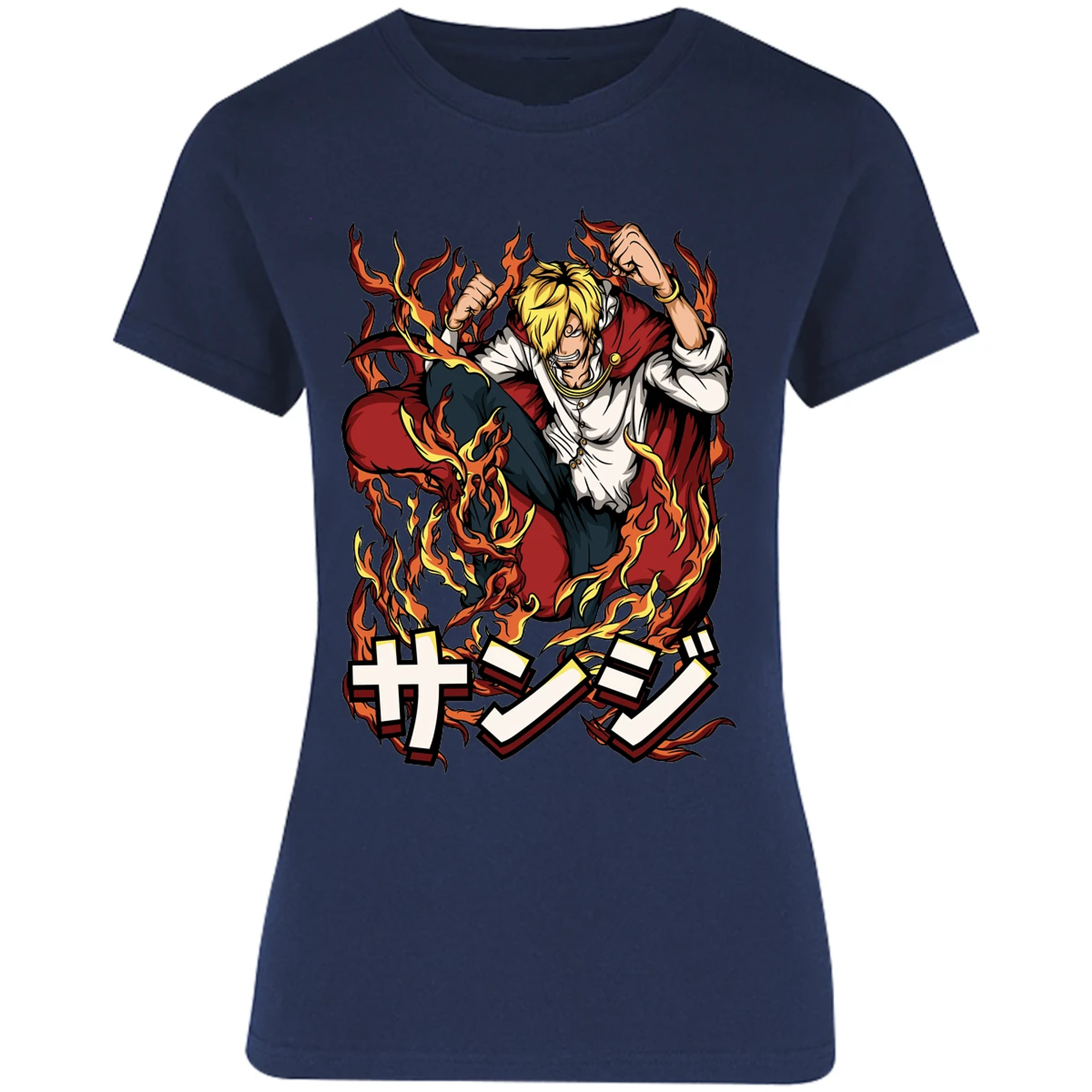 Blusa One Piece Sanji Blusa para Mujer 10