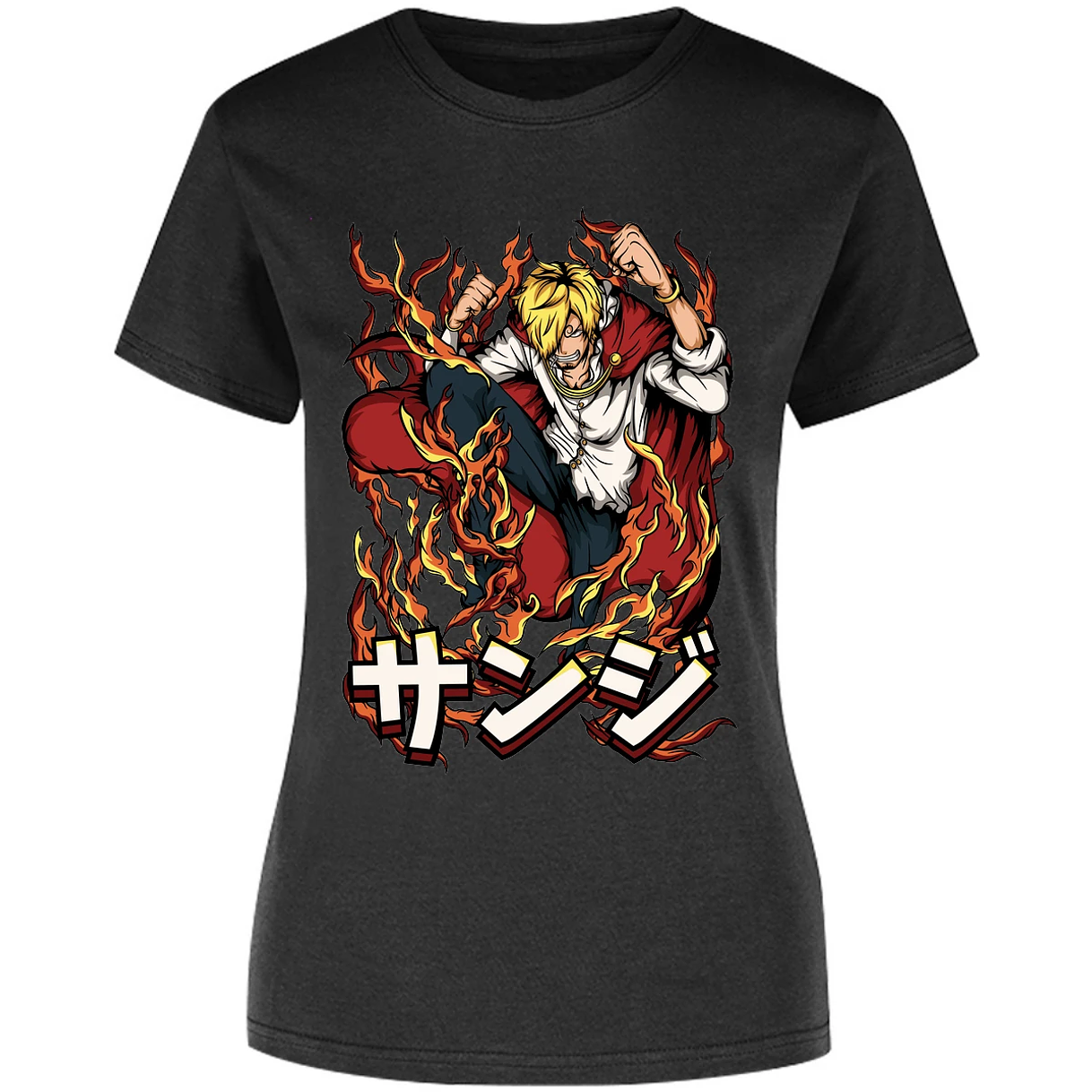 Blusa One Piece Sanji Blusa para Mujer 13