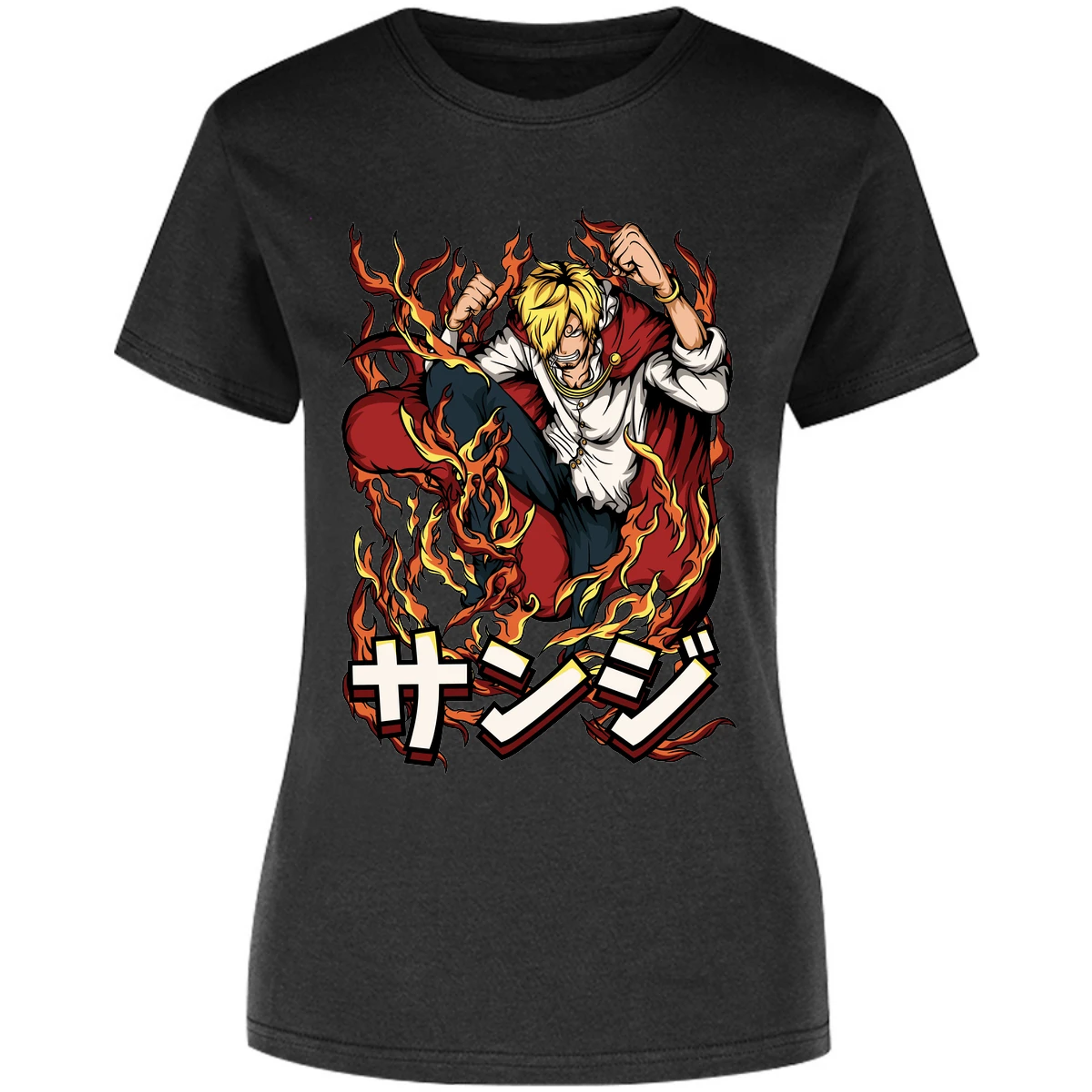 Blusa One Piece Sanji Blusa para Mujer 13
