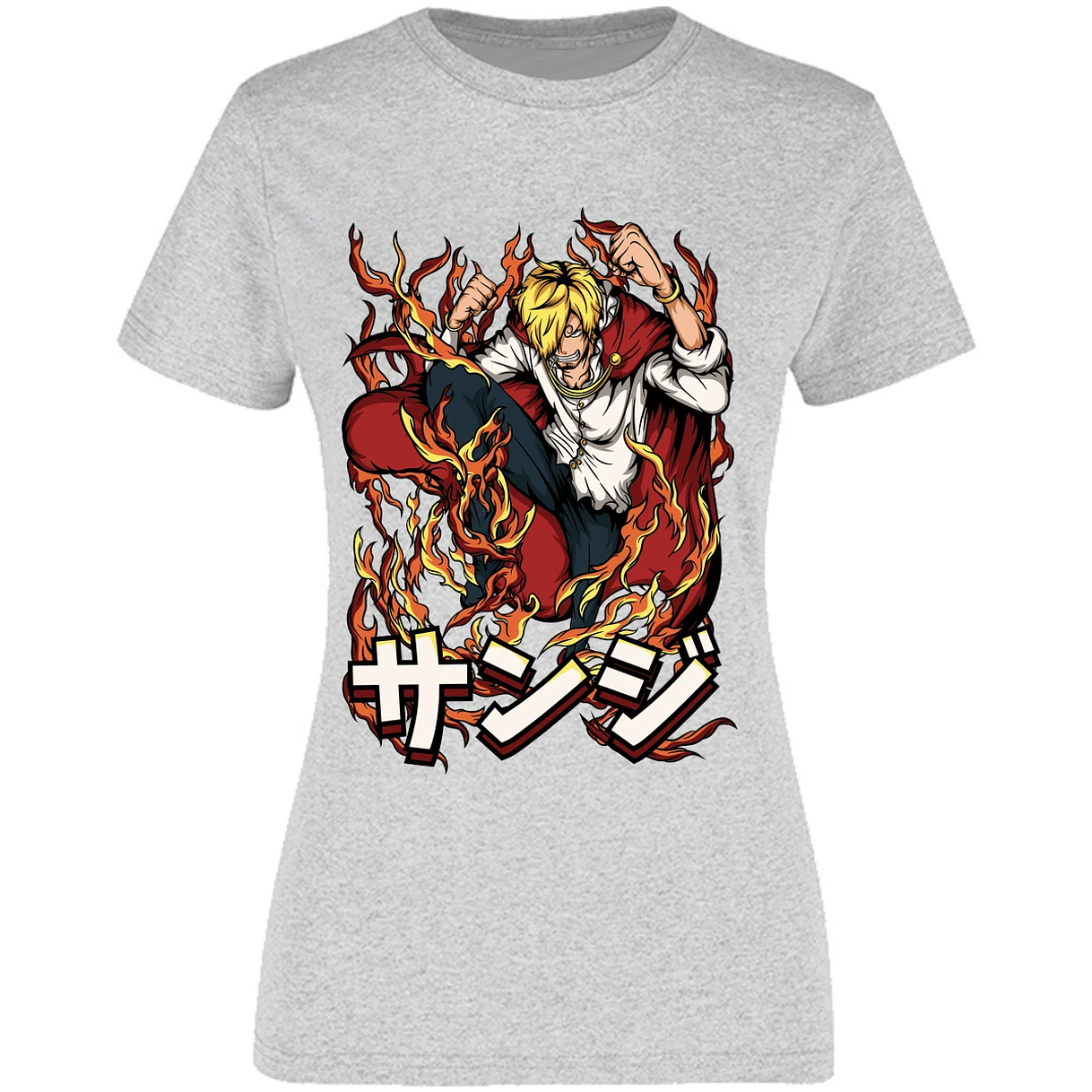 Blusa One Piece Sanji Blusa para Mujer 17