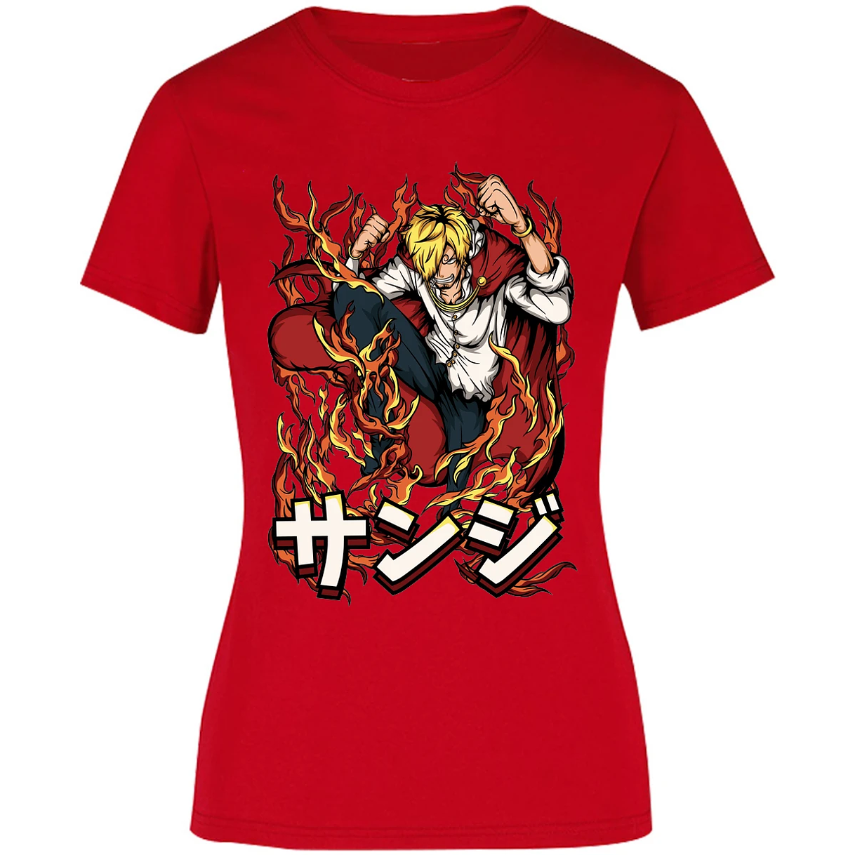 Blusa One Piece Sanji Blusa para Mujer 24