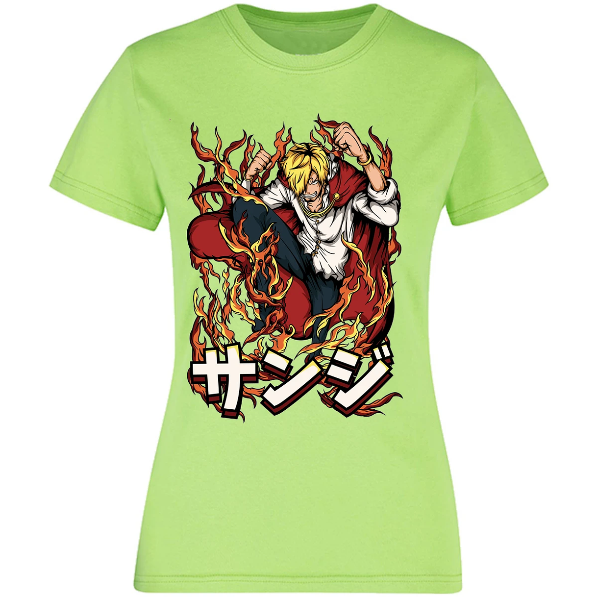 Blusa One Piece Sanji Blusa para Mujer 34