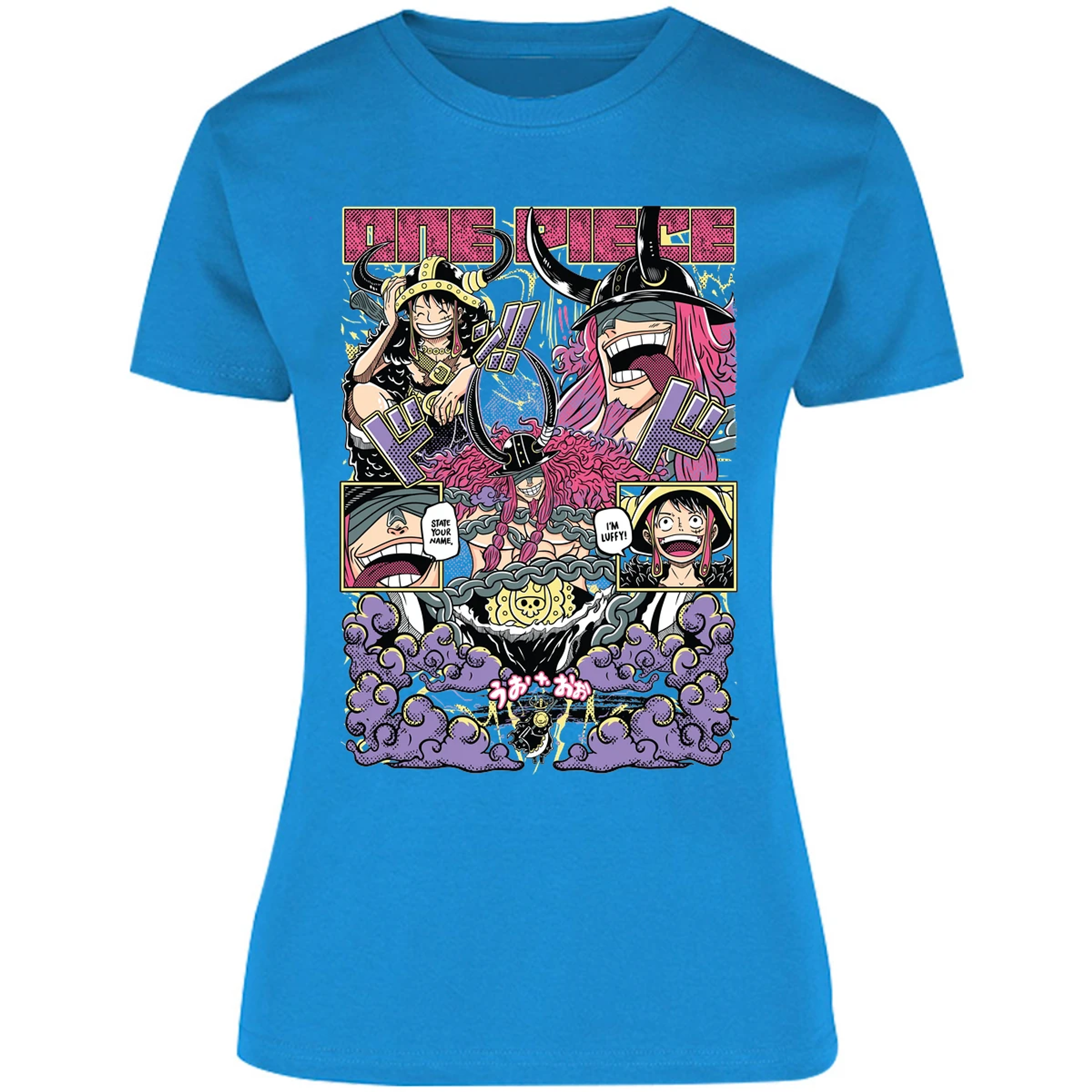 Blusa One Piece Luffy Loki Blusa para Mujer 1