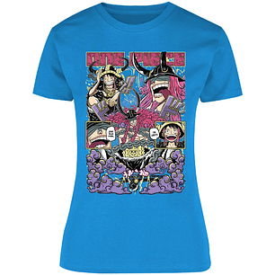Blusa One Piece Luffy Loki Blusa para Mujer