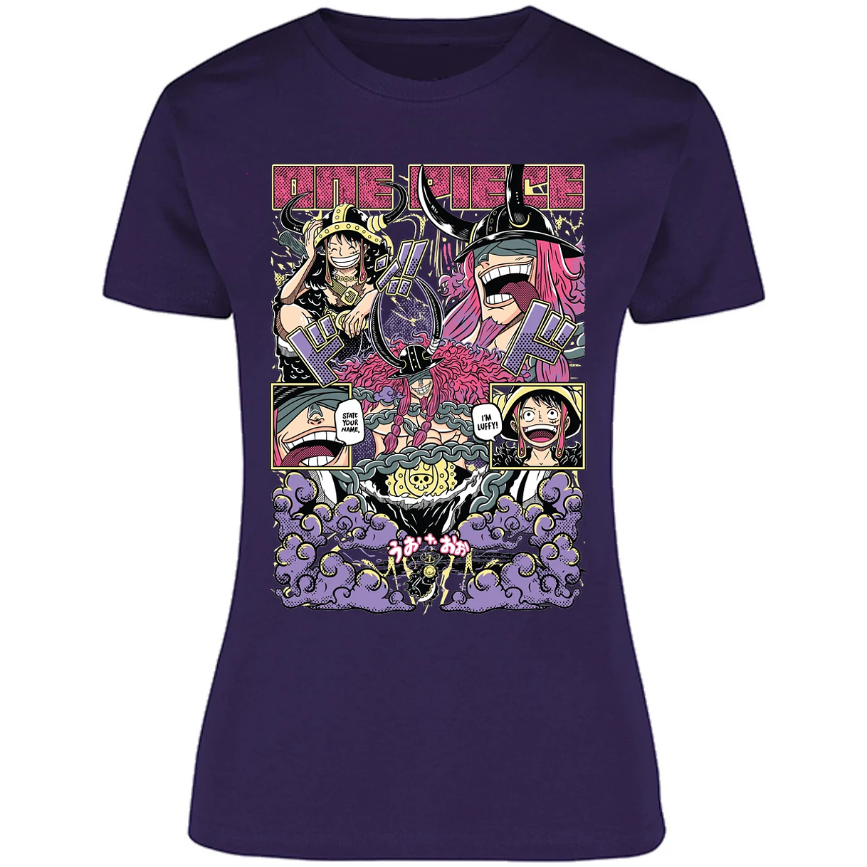 Blusa One Piece Luffy Loki Blusa para Mujer 3
