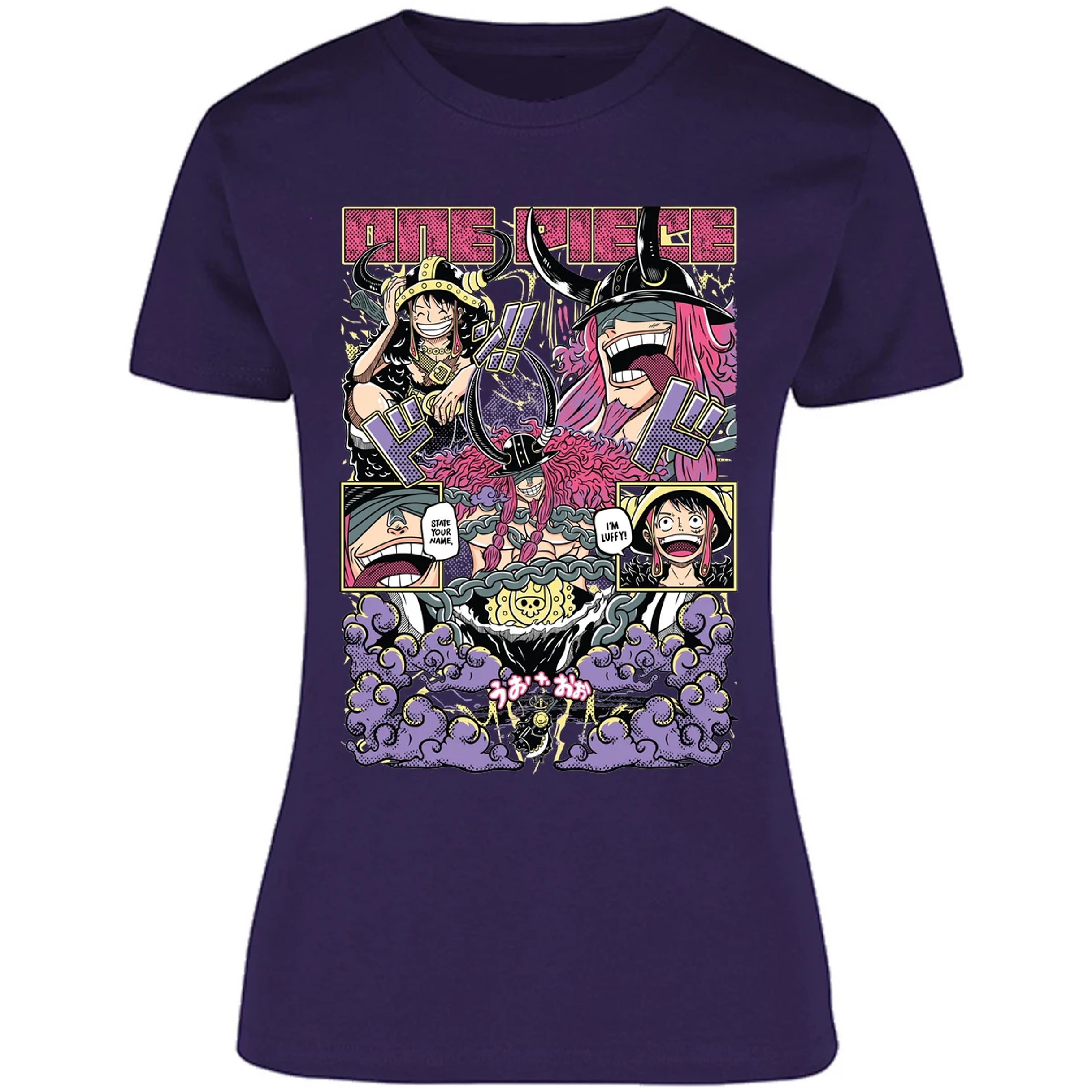 Blusa One Piece Luffy Loki Blusa para Mujer 3