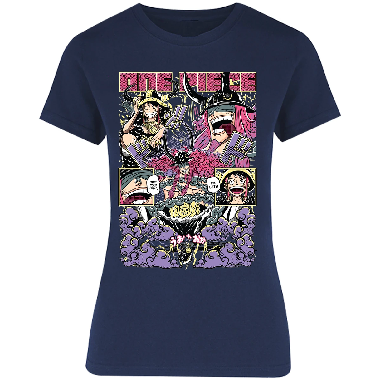 Blusa One Piece Luffy Loki Blusa para Mujer 6