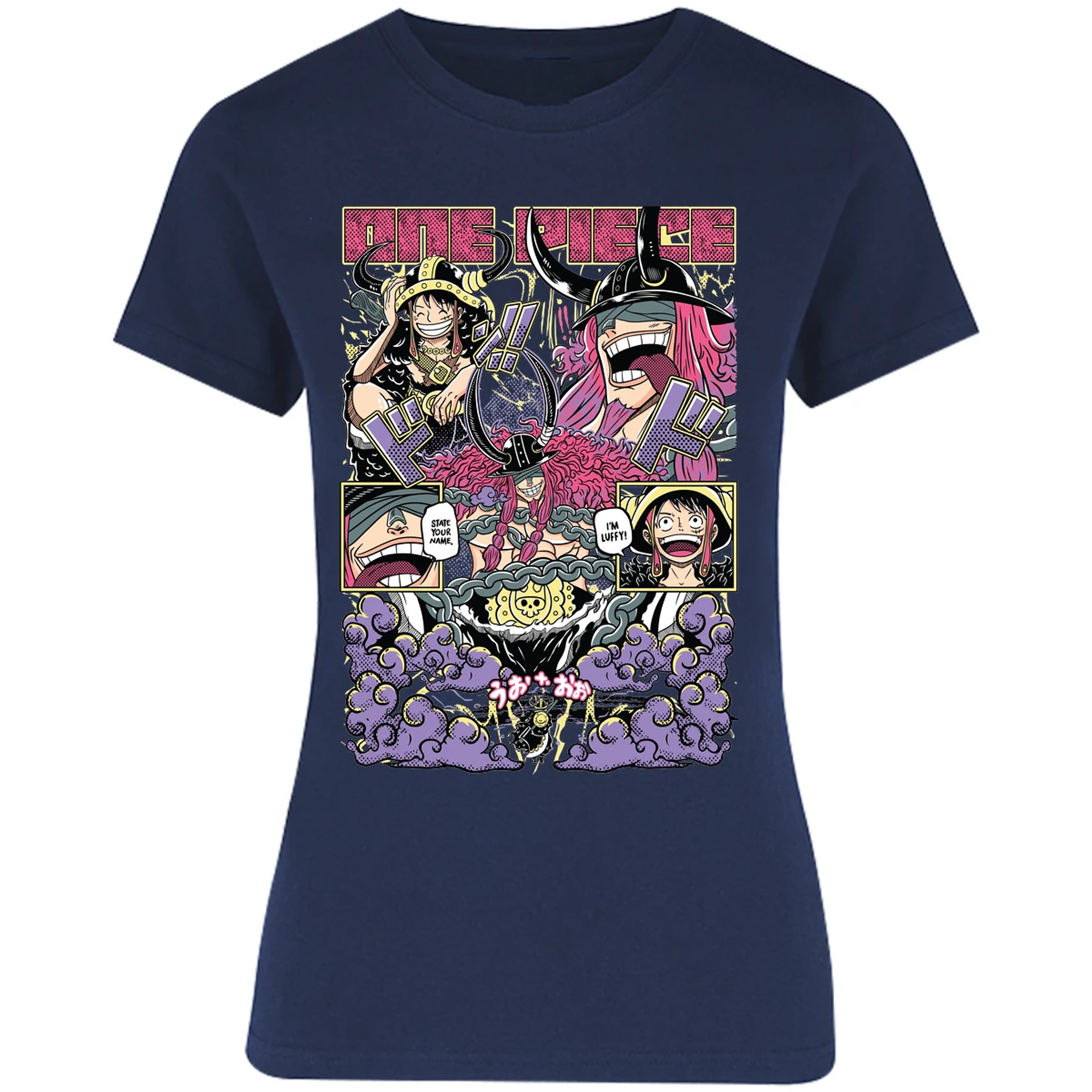 Blusa One Piece Luffy Loki Blusa para Mujer 6
