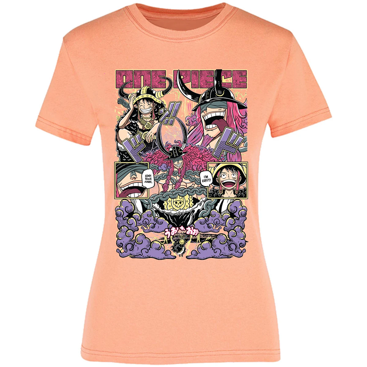 Blusa One Piece Luffy Loki Blusa para Mujer 9