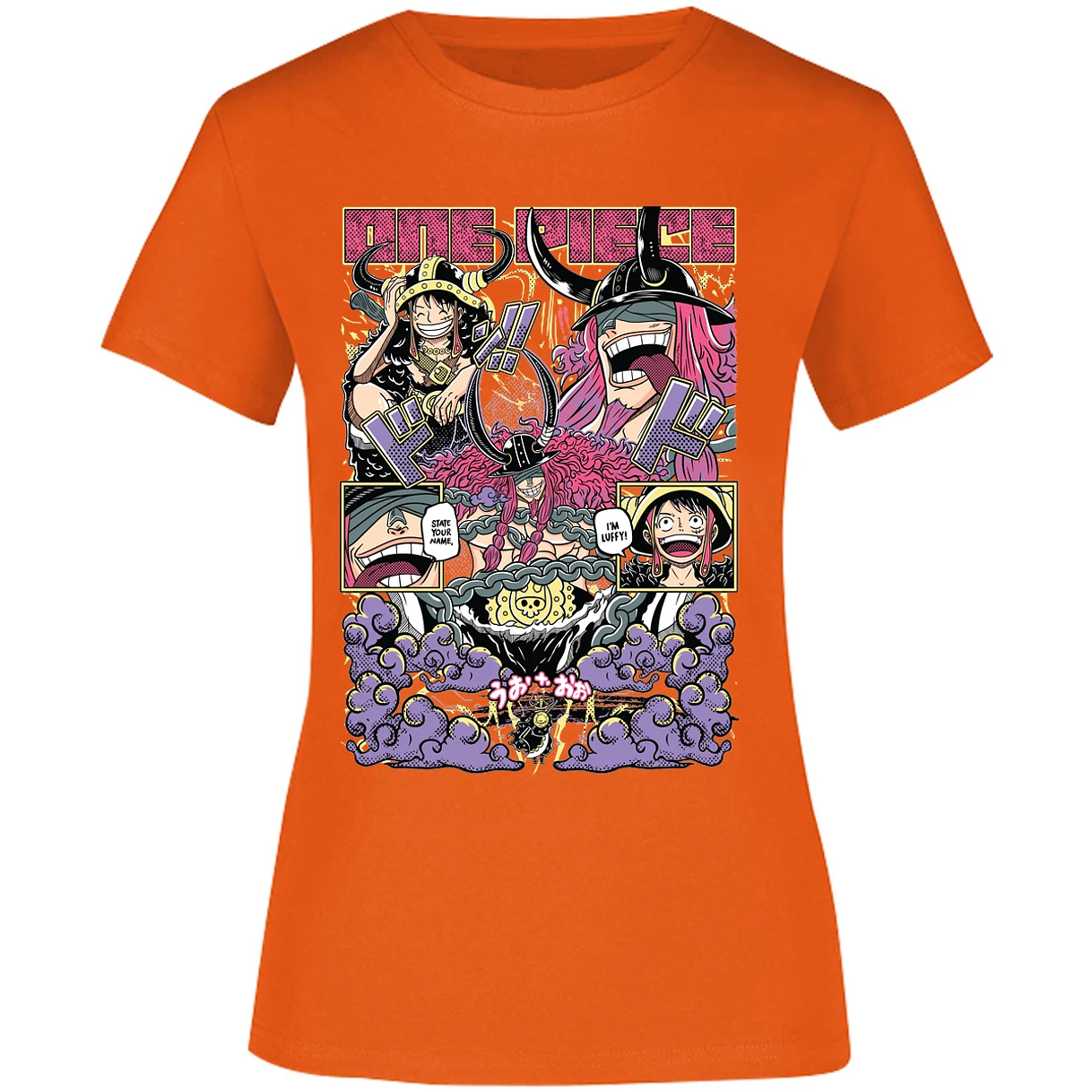 Blusa One Piece Luffy Loki Blusa para Mujer 10