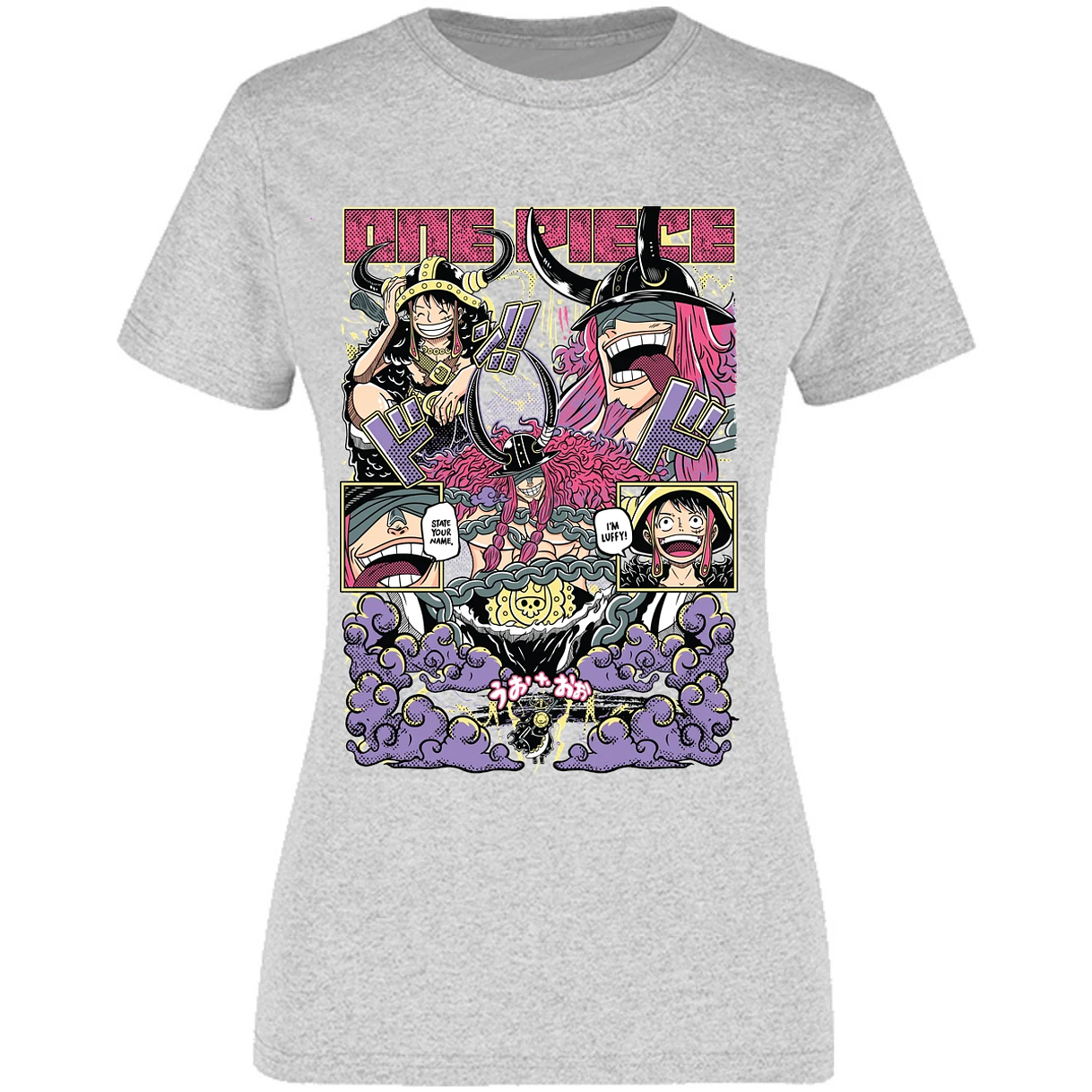 Blusa One Piece Luffy Loki Blusa para Mujer 11