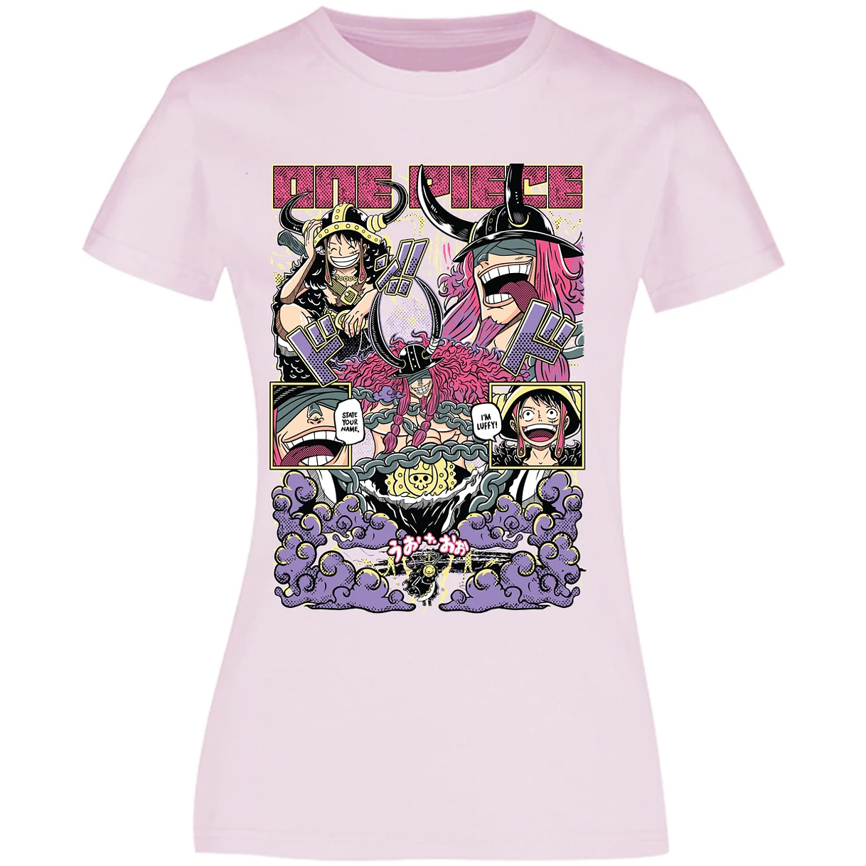 Blusa One Piece Luffy Loki Blusa para Mujer 12