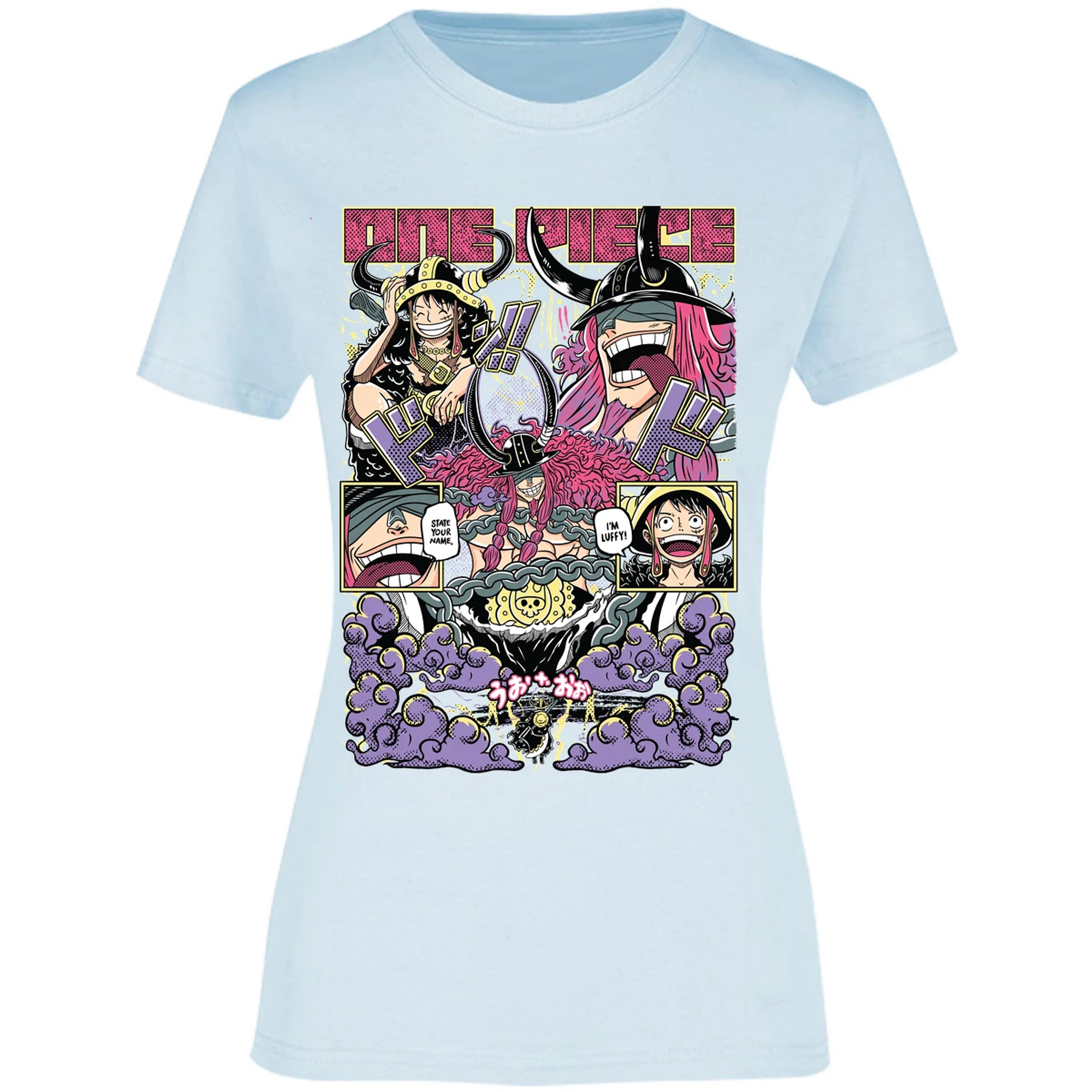 Blusa One Piece Luffy Loki Blusa para Mujer 14