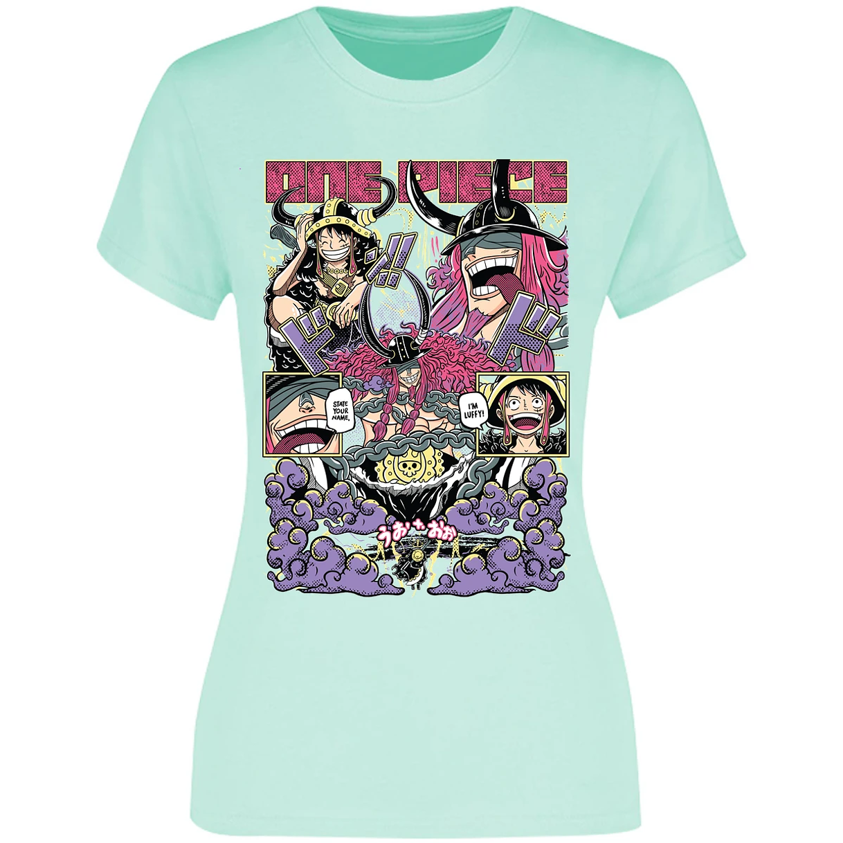 Blusa One Piece Luffy Loki Blusa para Mujer 16