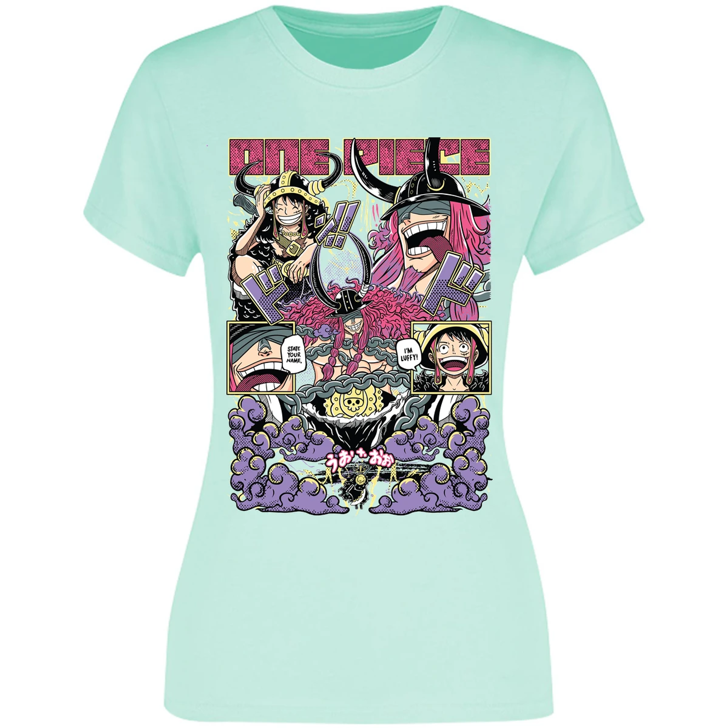 Blusa One Piece Luffy Loki Blusa para Mujer 16