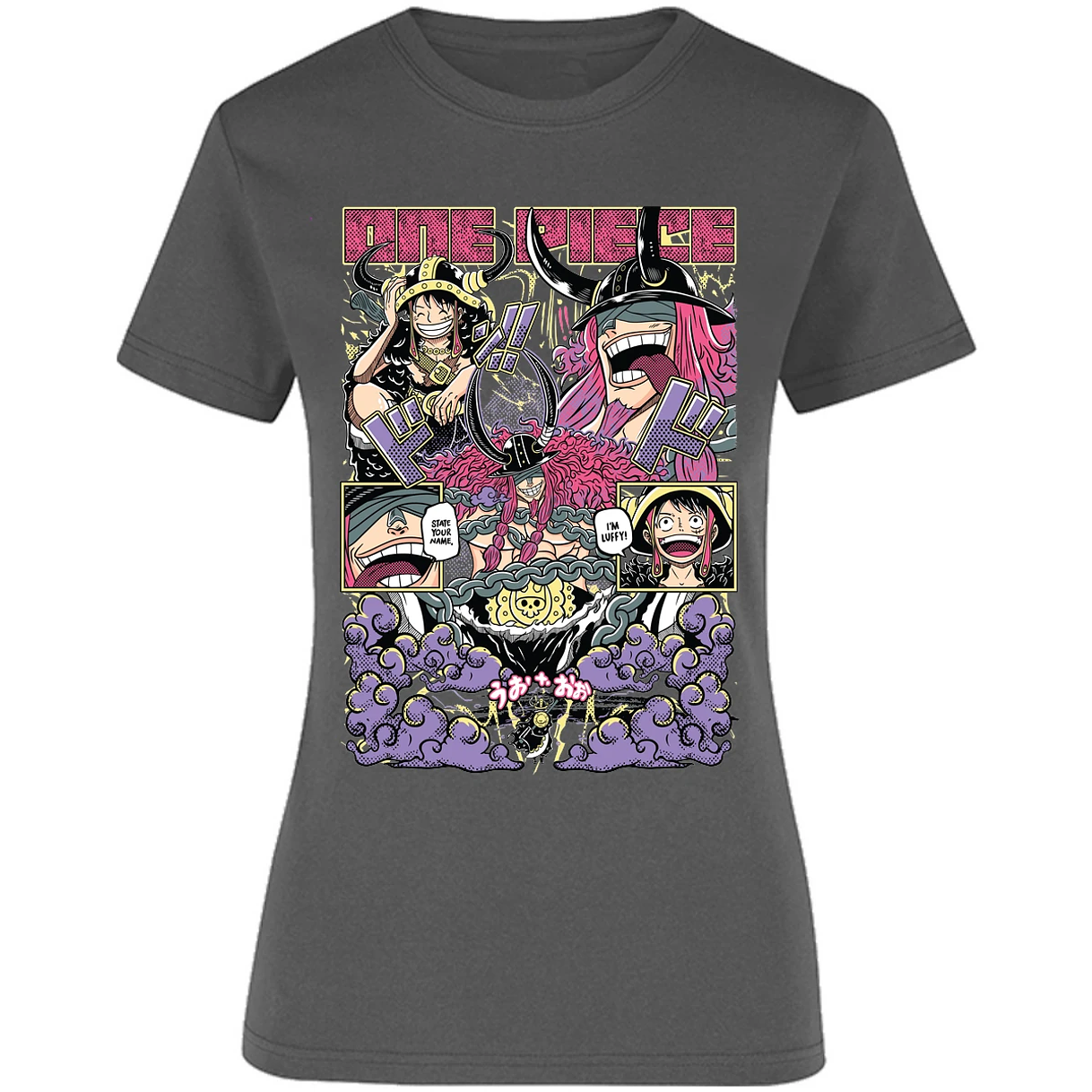 Blusa One Piece Luffy Loki Blusa para Mujer 17