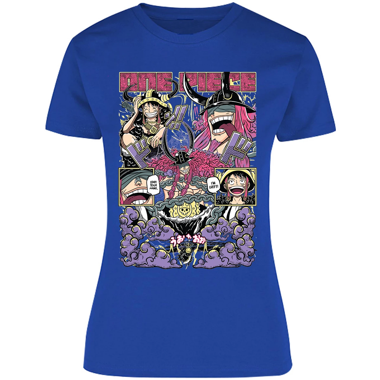 Blusa One Piece Luffy Loki Blusa para Mujer 18