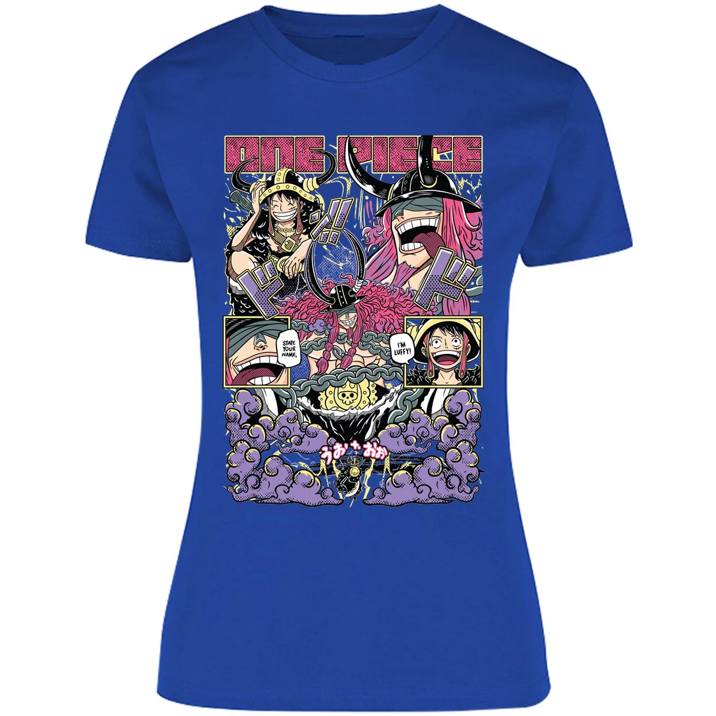 Blusa One Piece Luffy Loki Blusa para Mujer 18