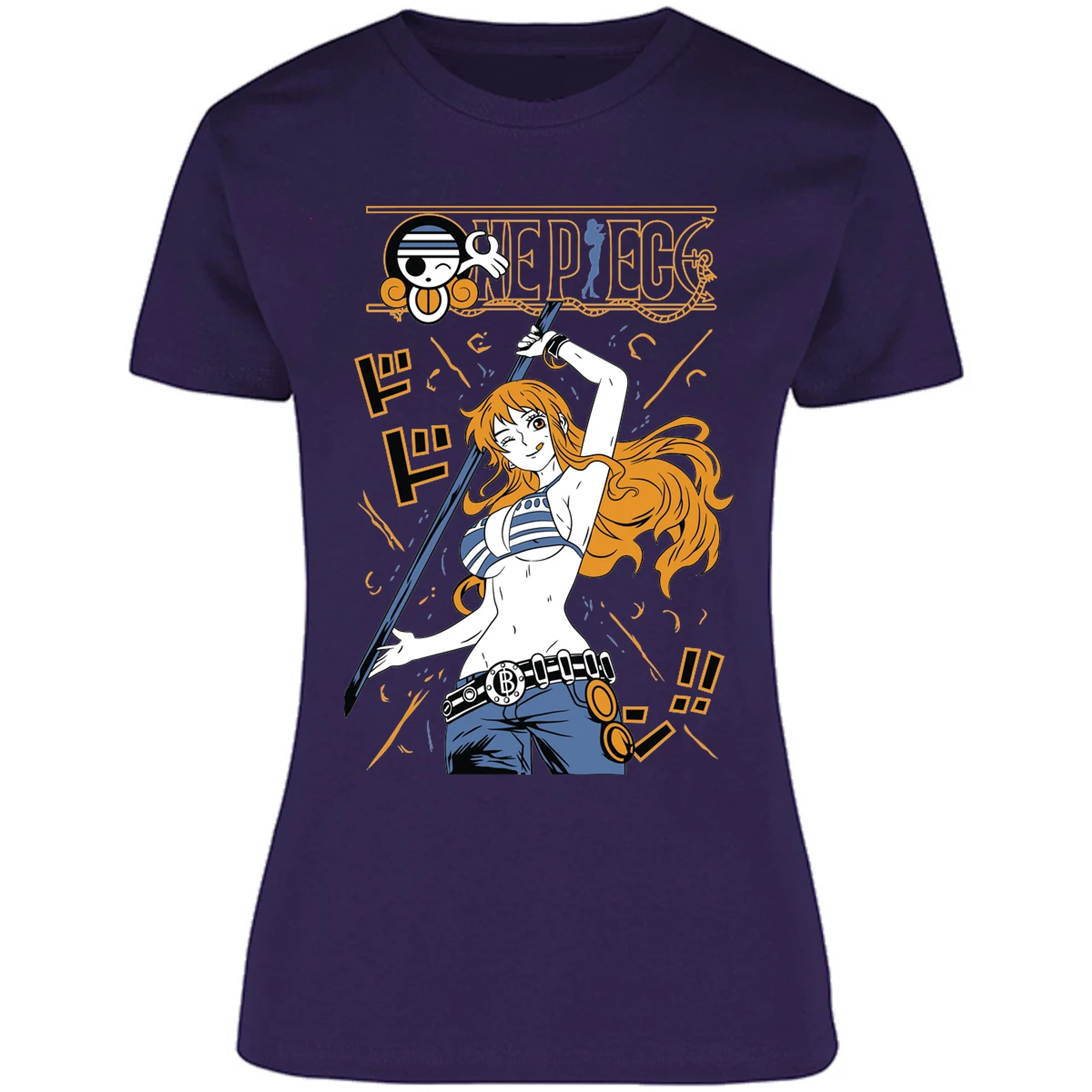 Blusa One Piece Nami Basic Blusa para Mujer 2