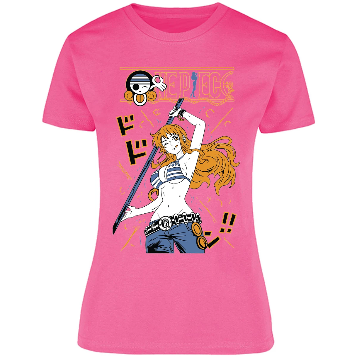 Blusa One Piece Nami Basic Blusa para Mujer 4