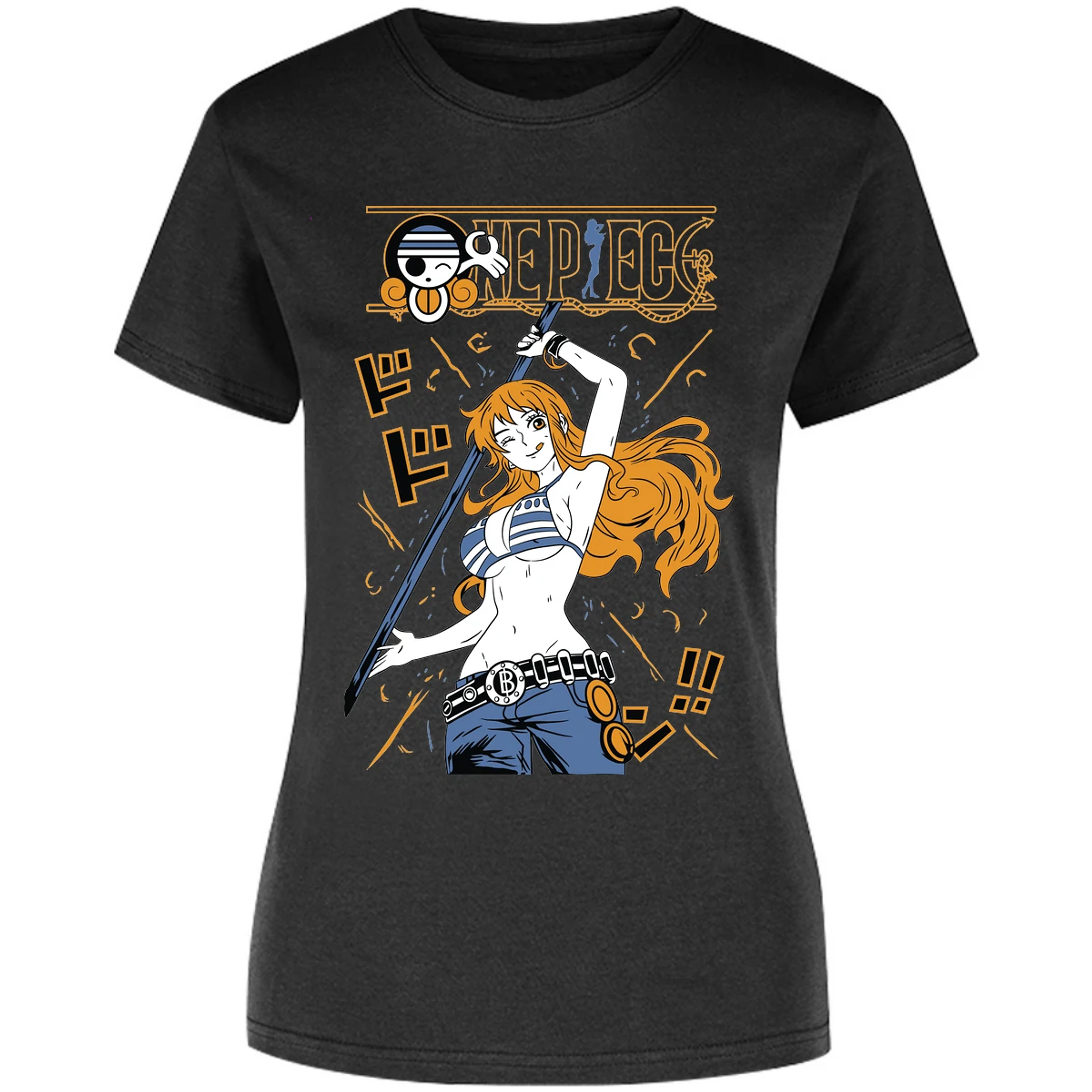 Blusa One Piece Nami Basic Blusa para Mujer 6