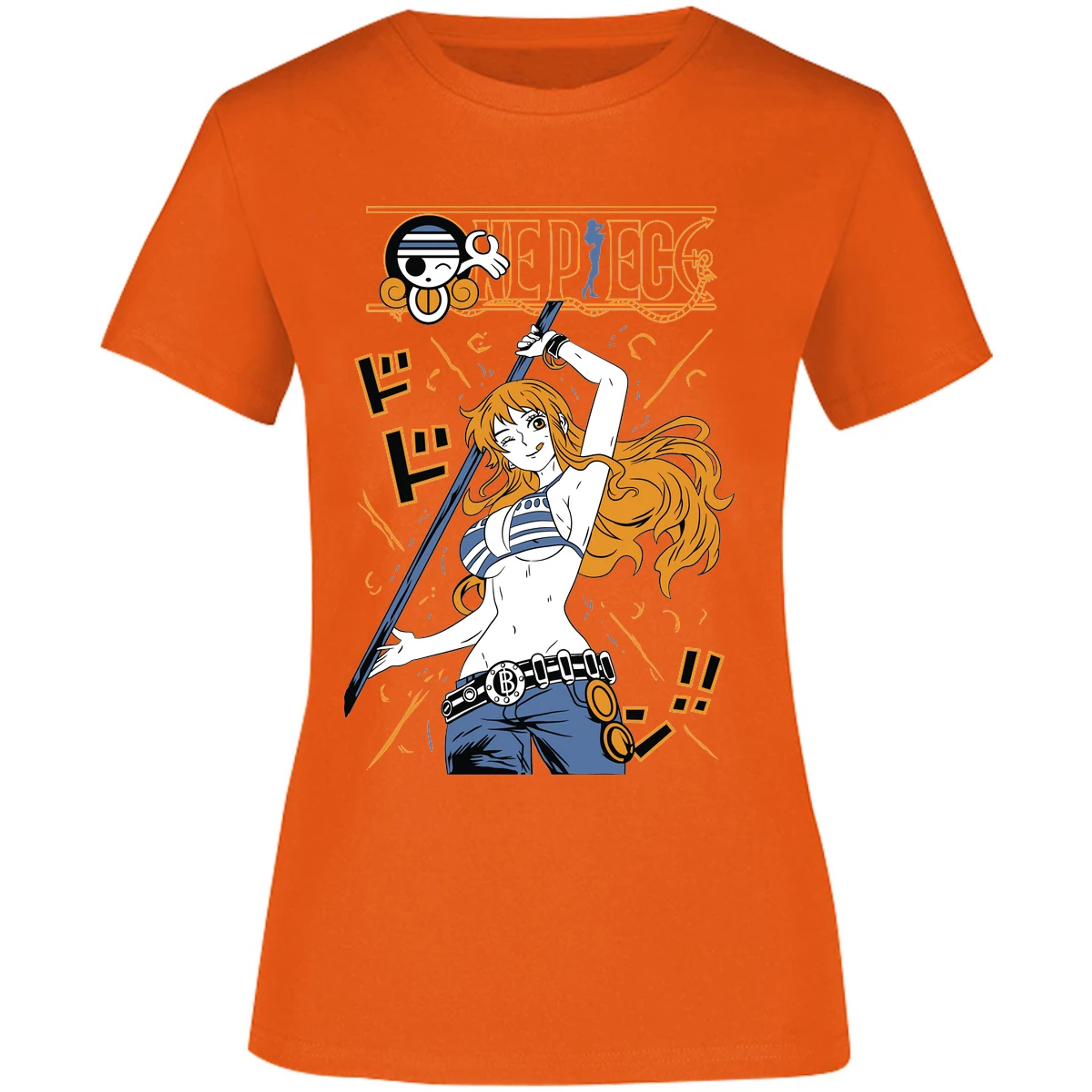 Blusa One Piece Nami Basic Blusa para Mujer 10