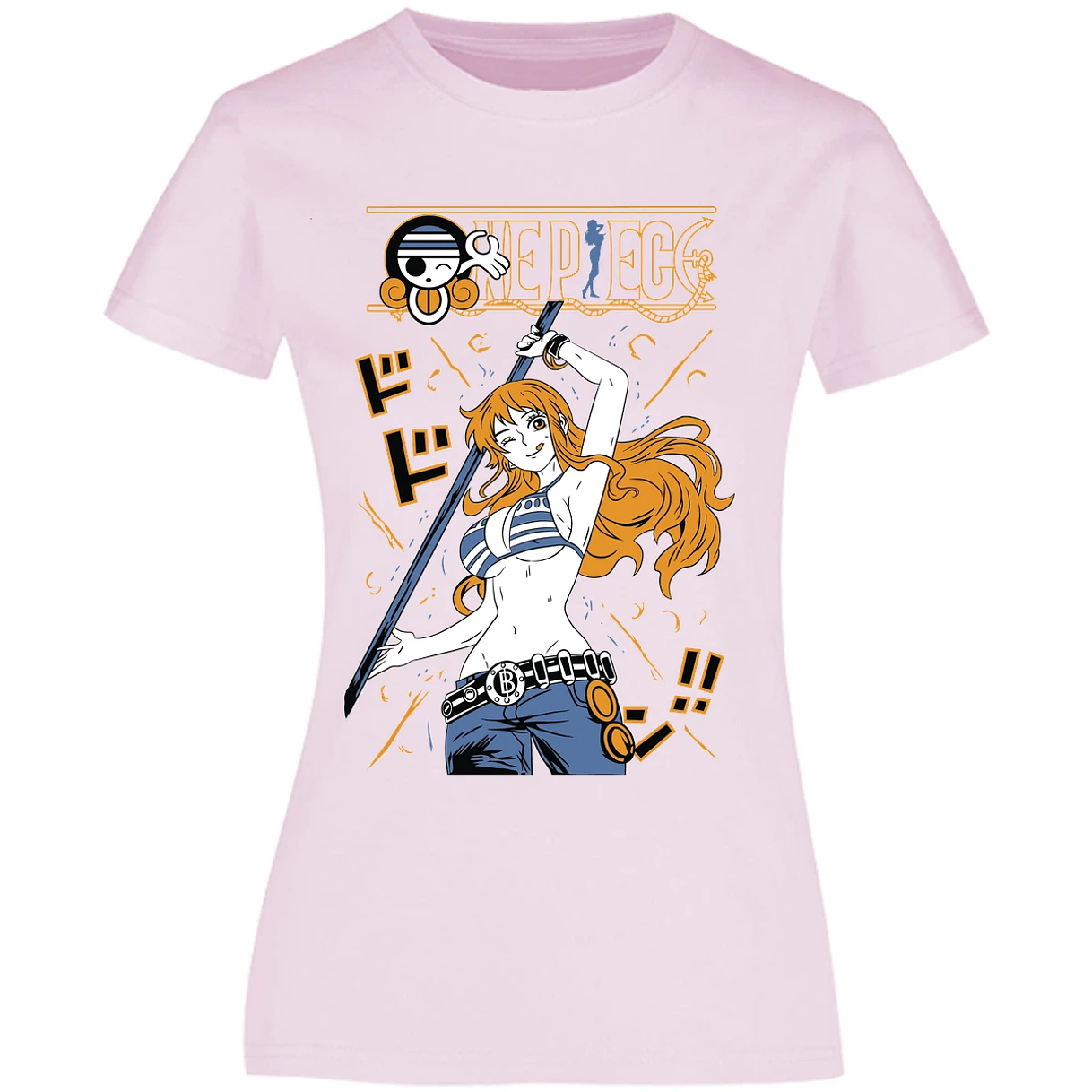 Blusa One Piece Nami Basic Blusa para Mujer 18