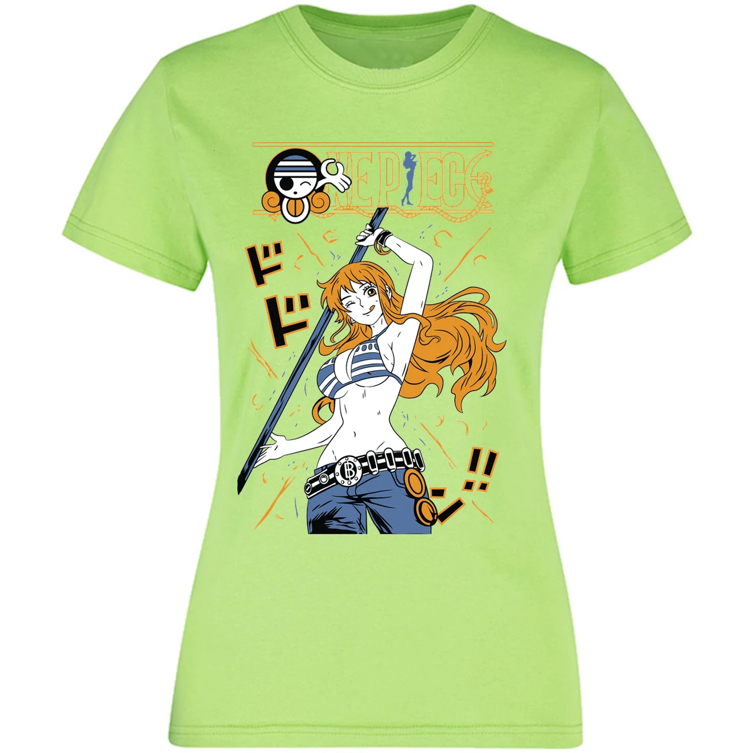 Blusa One Piece Nami Basic Blusa para Mujer 20